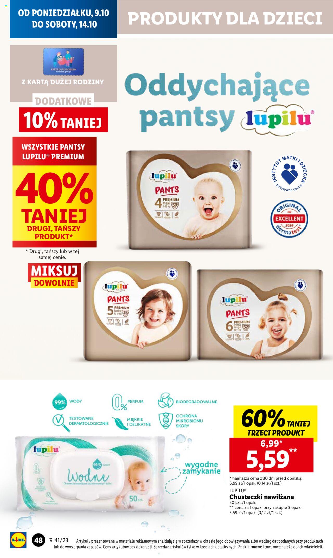 LIDL gazetka ważna od 09.10.2023 do 11.10.2023 strona 52