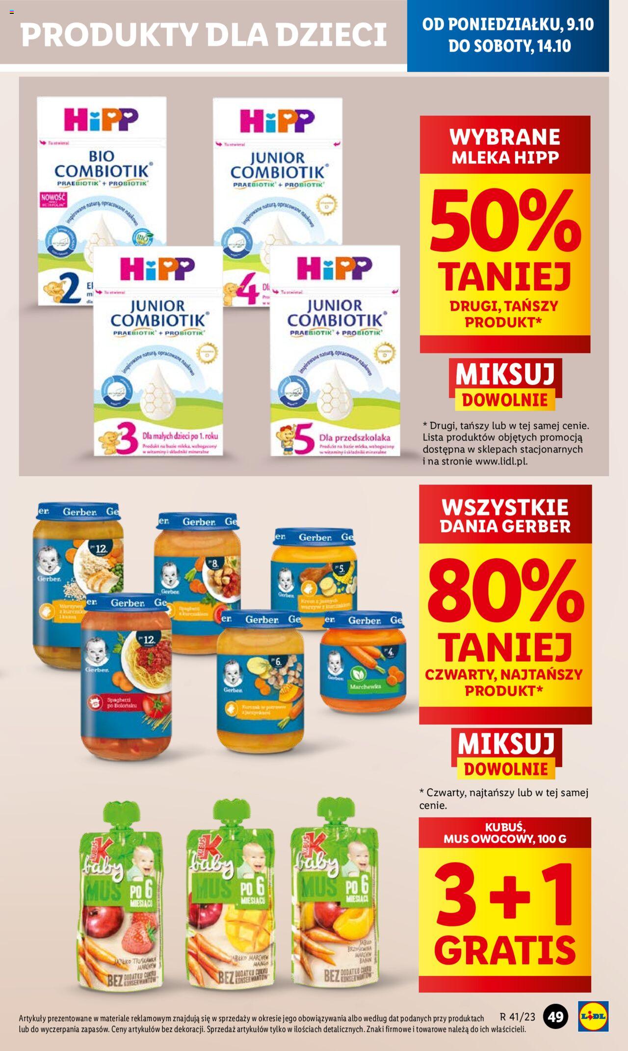 LIDL gazetka ważna od 09.10.2023 do 11.10.2023 strona 53