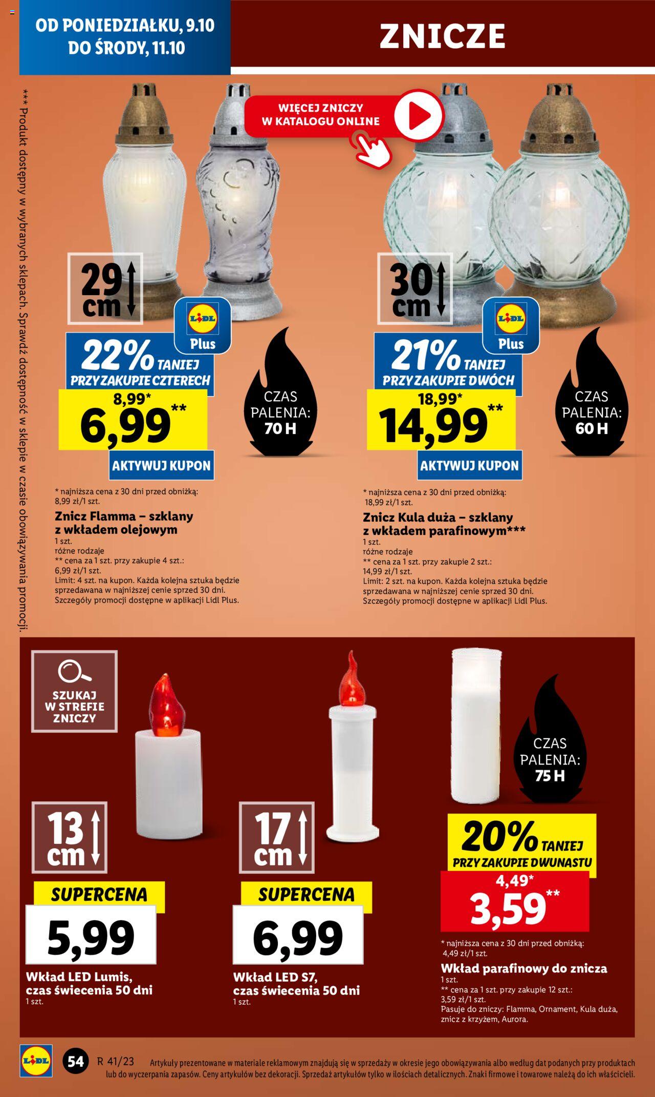 LIDL gazetka ważna od 09.10.2023 do 11.10.2023 strona 58