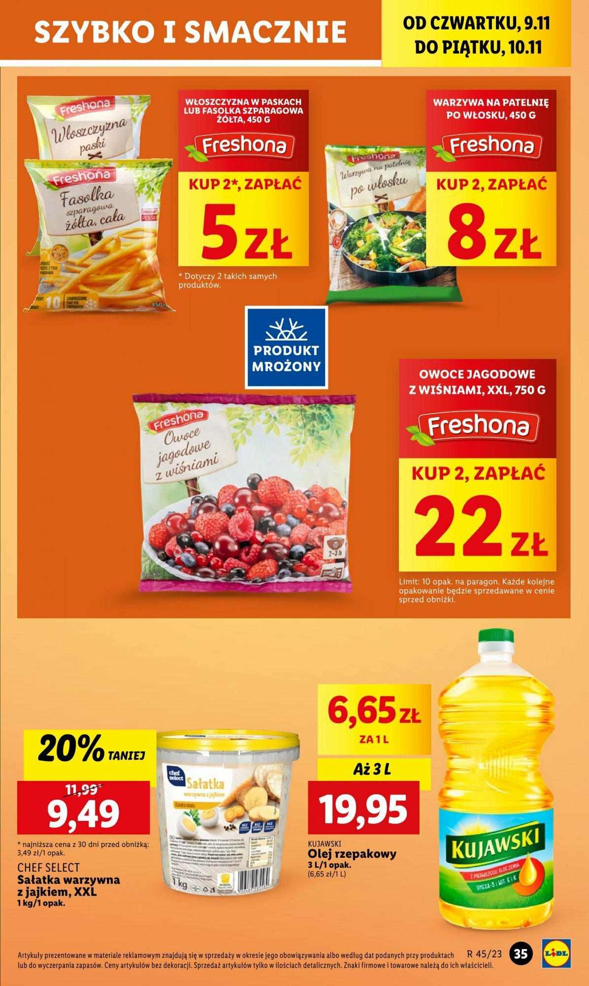 Lidl gazetka ważna od 09.11.2023 do 10.11.2023 strona 45