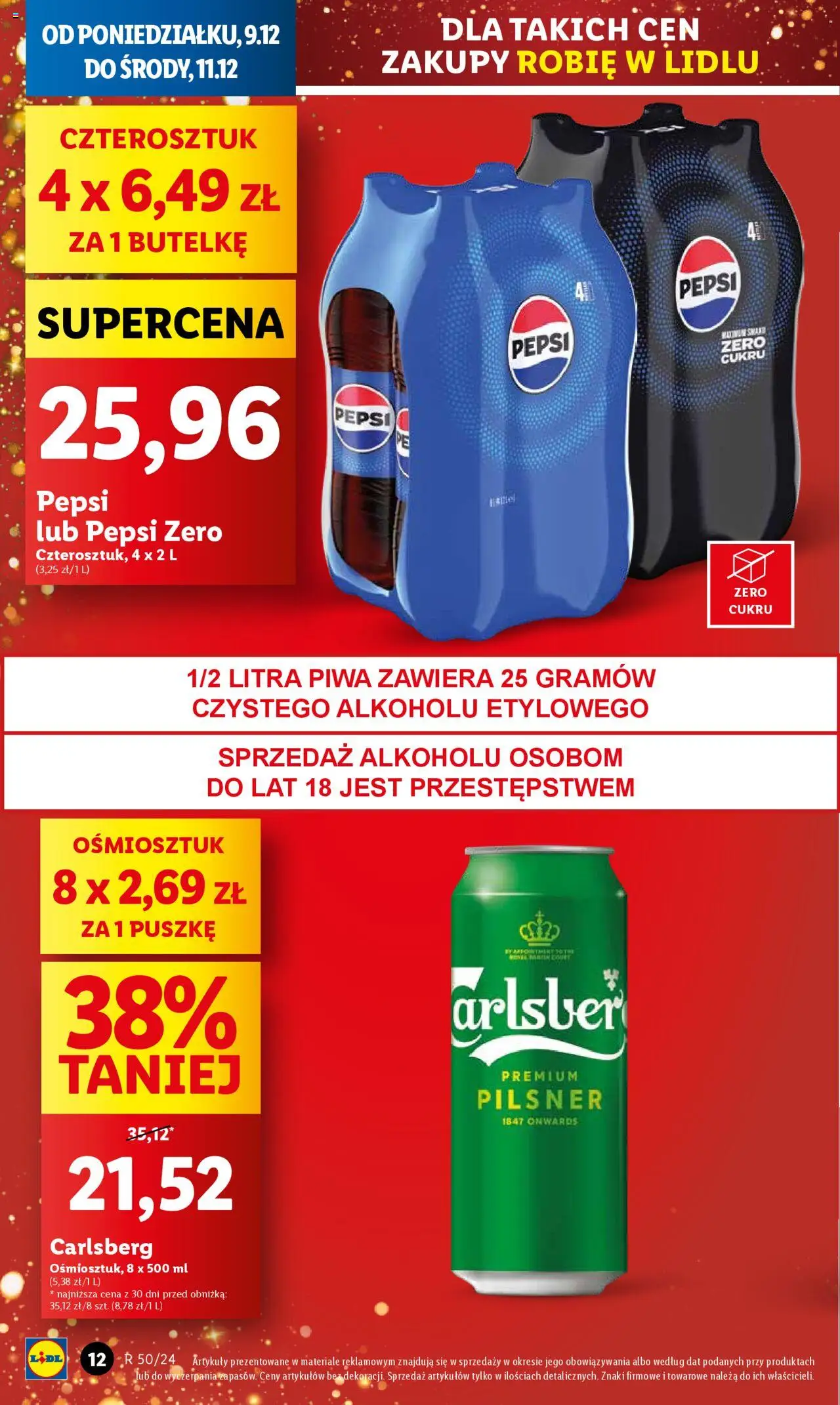 Lidl gazetka ważna od 09.12.2024 do 11.12.2024 strona 12