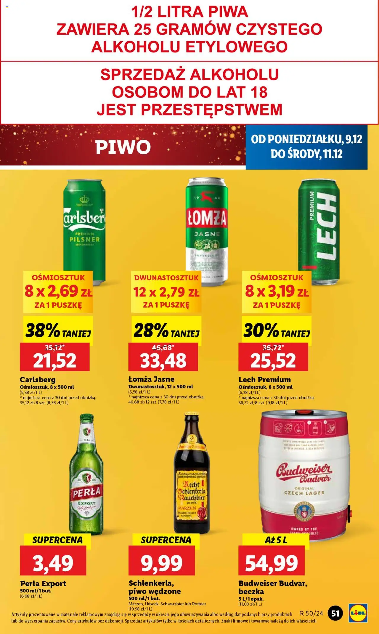 Lidl gazetka ważna od 09.12.2024 do 11.12.2024 strona 52