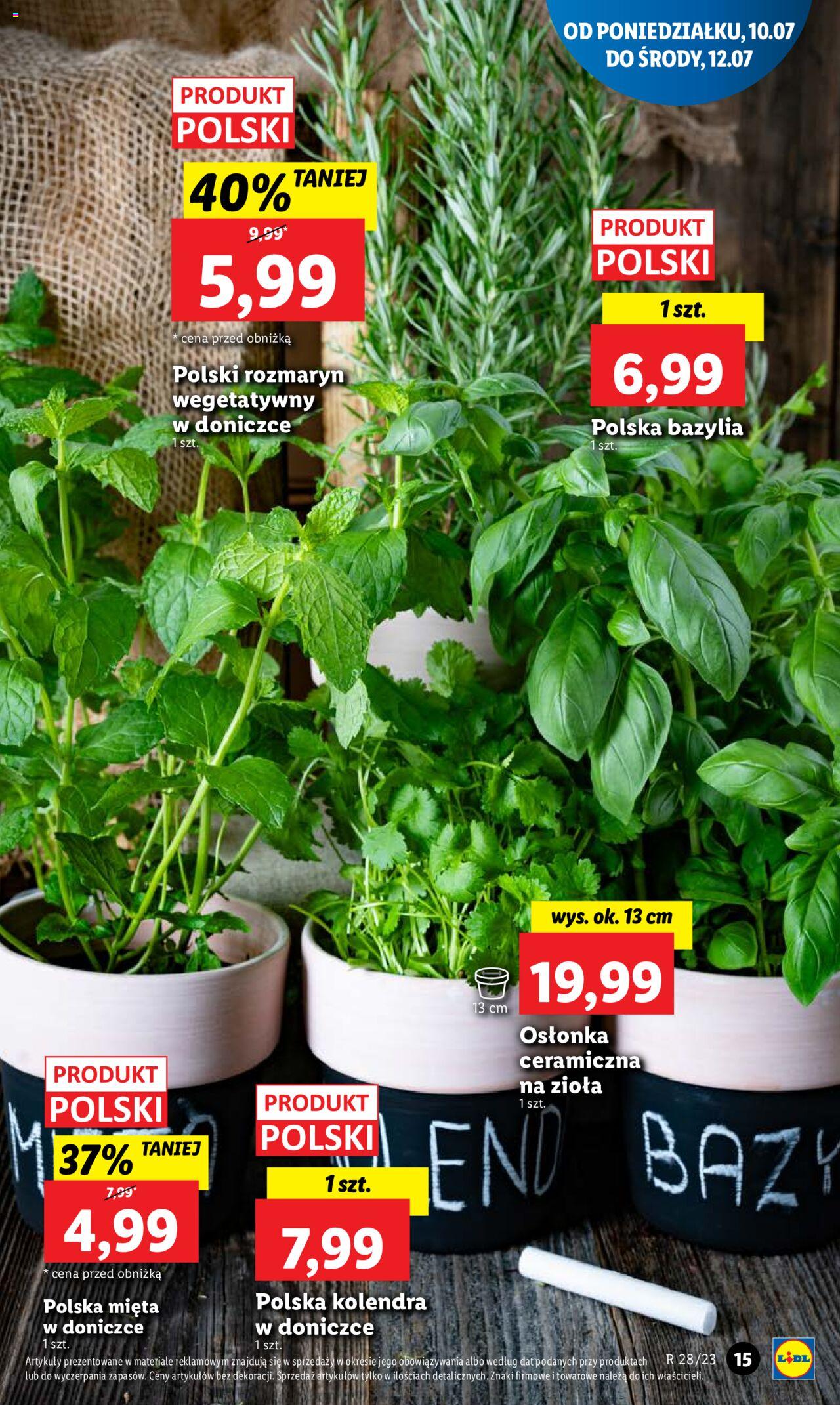 LIDL gazetka ważna od 10.07.2023 do 15.07.2023 strona 16
