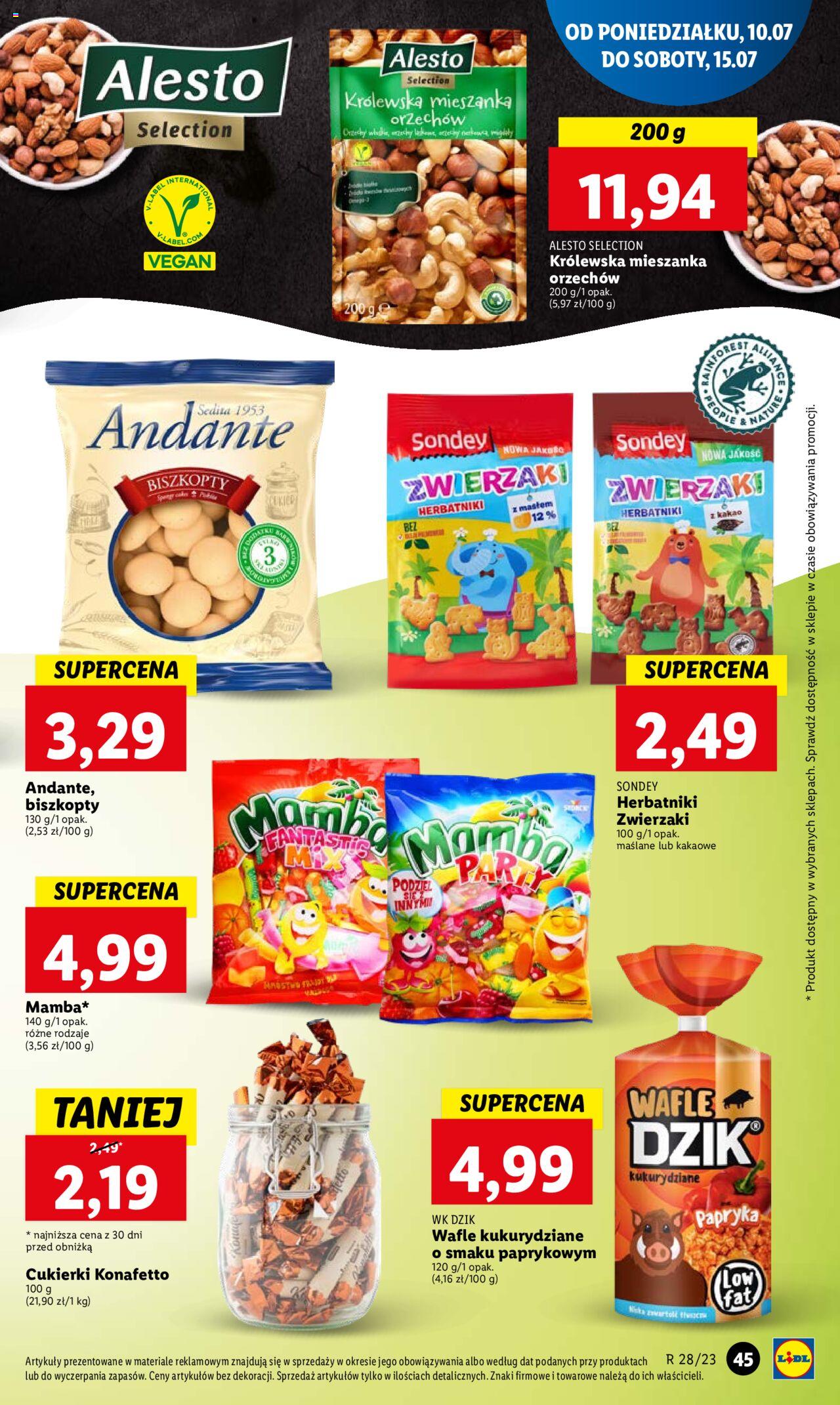 LIDL gazetka ważna od 10.07.2023 do 15.07.2023 strona 50