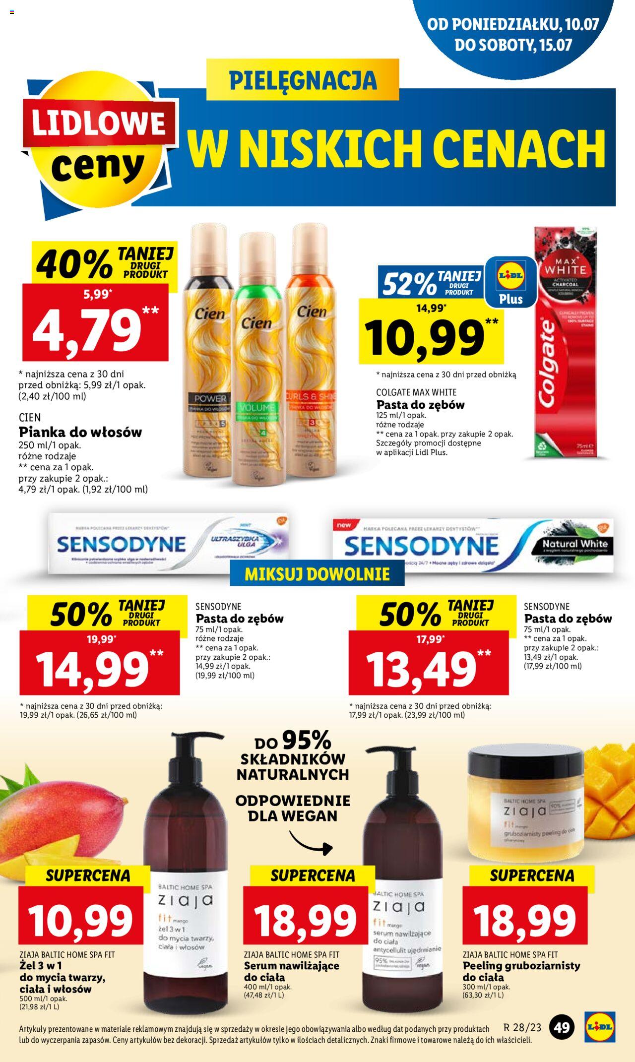 LIDL gazetka ważna od 10.07.2023 do 15.07.2023 strona 54
