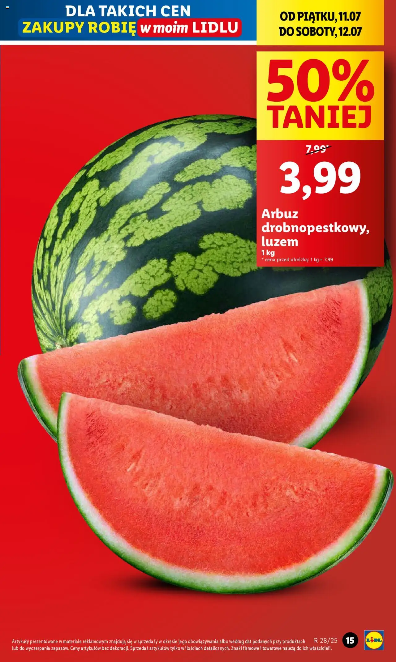 LIDL gazetka ważna od 10.07.2025 do 12.07.2025 strona 15