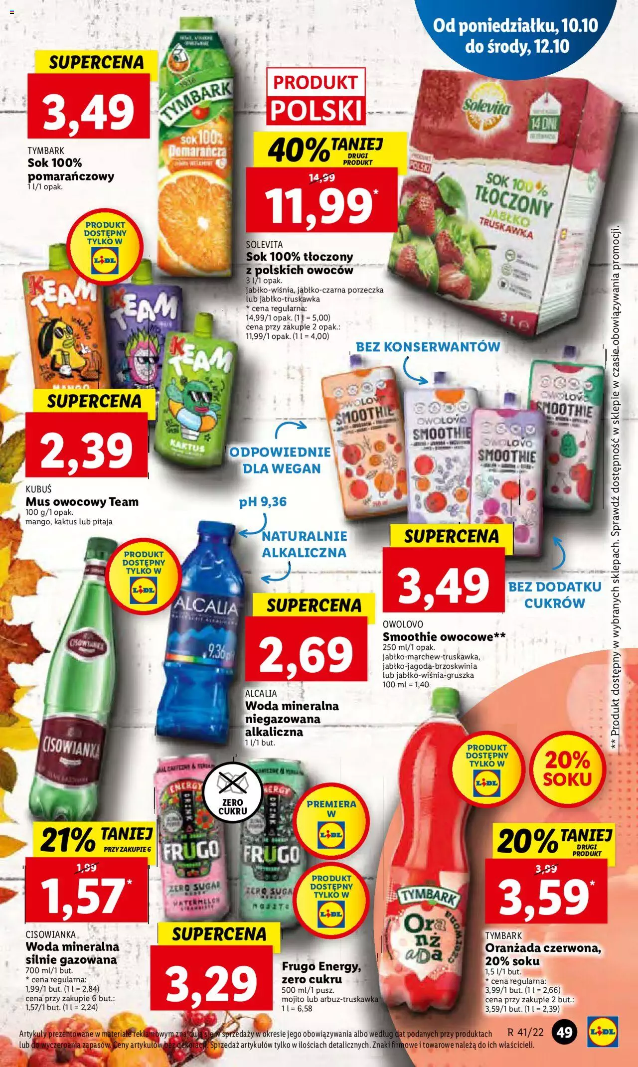 Lidl gazetka ważna od 10.10.2022 do 12.10.2022 strona 51