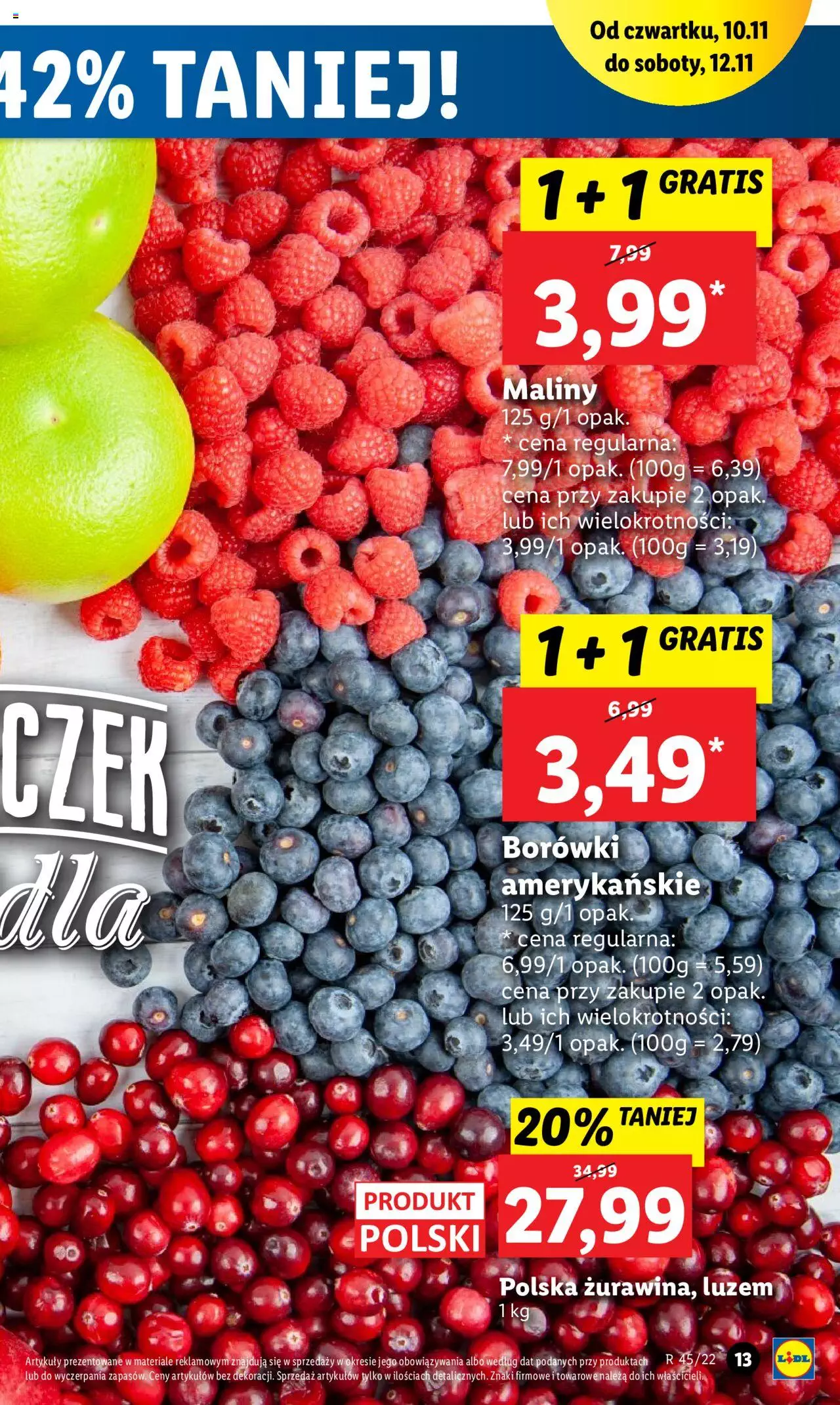 Lidl gazetka ważna od 10.11.2022 do 12.11.2022 strona 13
