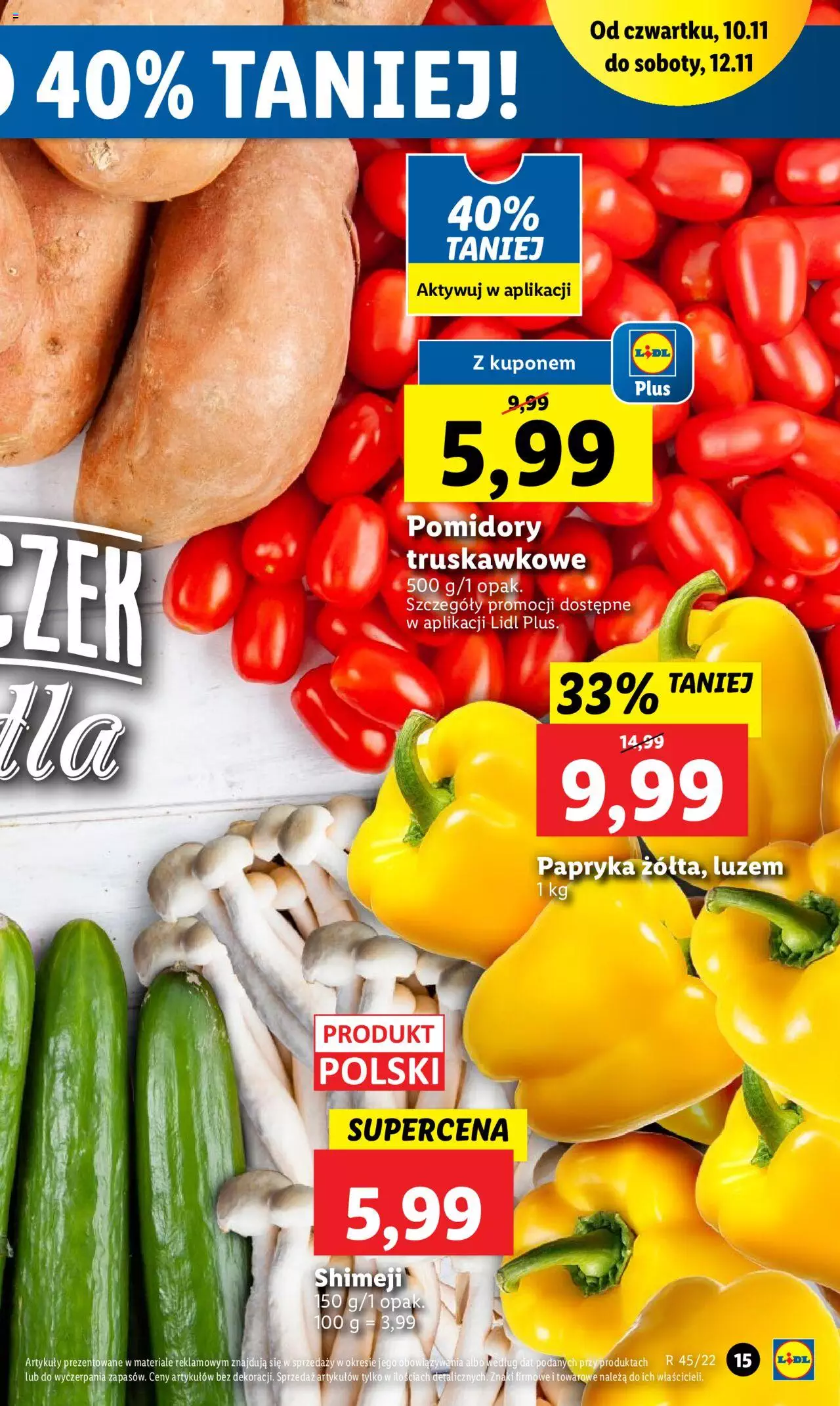 Lidl gazetka ważna od 10.11.2022 do 12.11.2022 strona 15