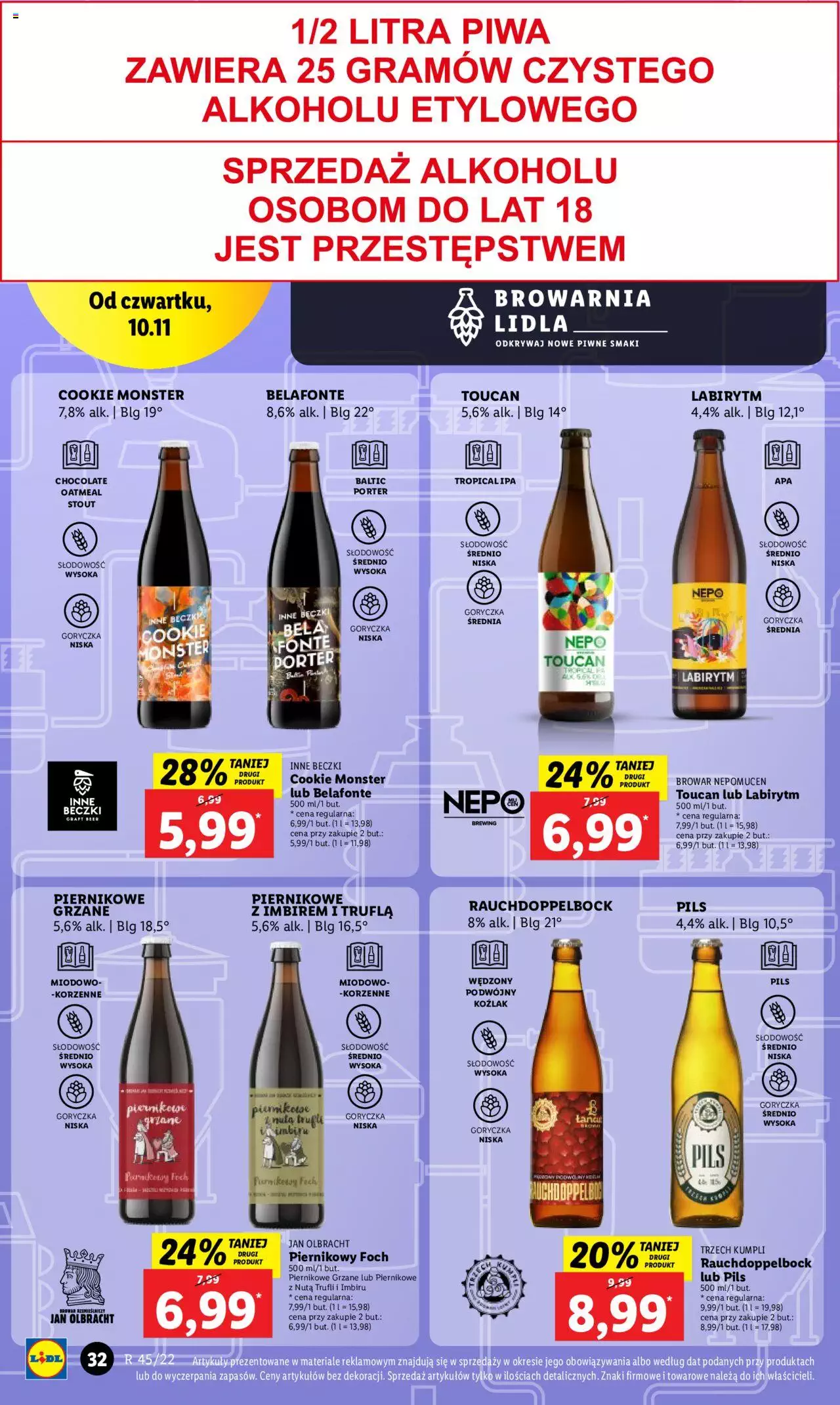 Lidl gazetka ważna od 10.11.2022 do 12.11.2022 strona 34