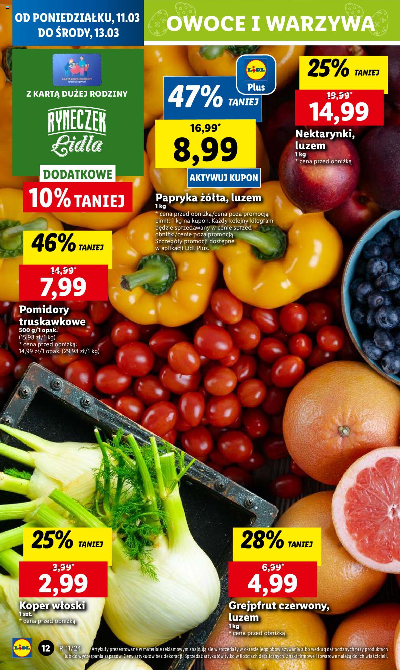 LIDL gazetka ważna od 11.03.2024 do 13.03.2024 strona 14