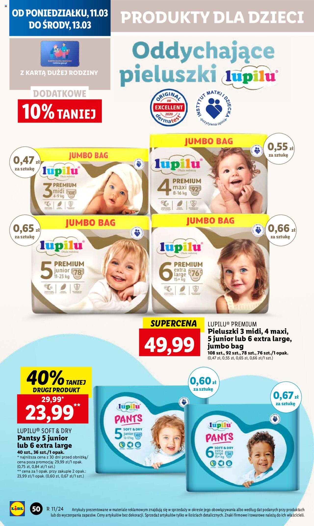 LIDL gazetka ważna od 11.03.2024 do 13.03.2024 strona 52