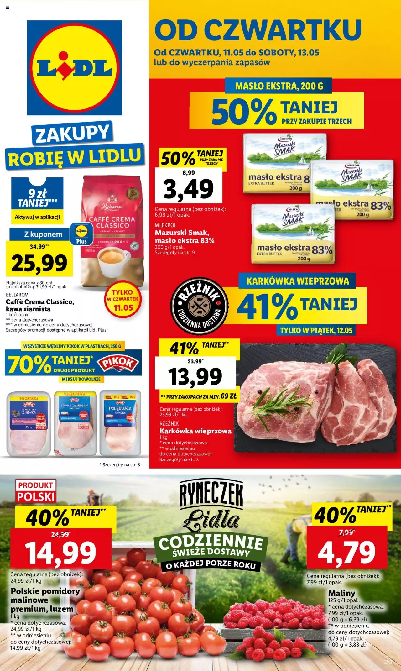 LIDL gazetka ważna od 11.05.2023 do 13.05.2023 strona 1