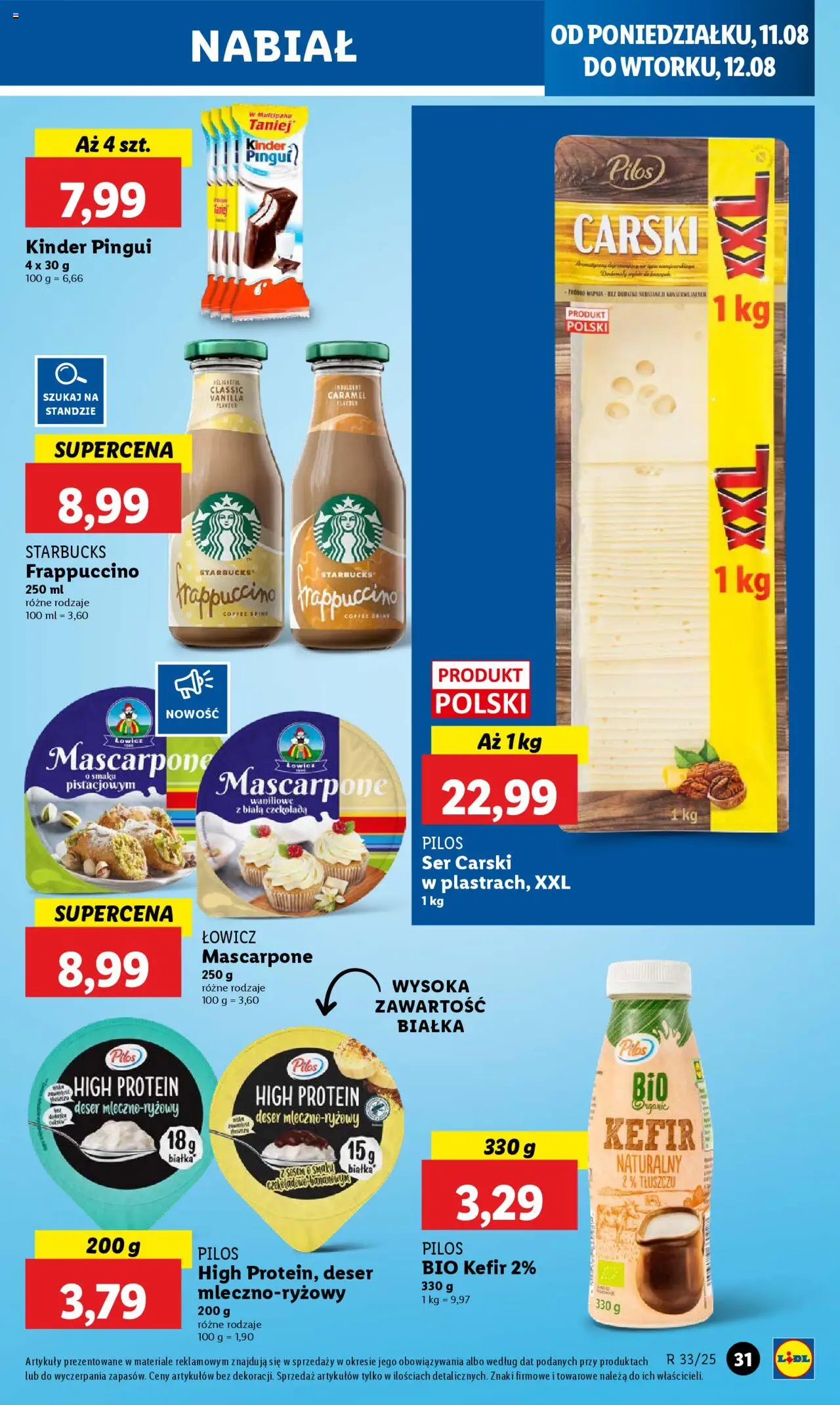 LIDL gazetka ważna od 11.08.2025 do 12.08.2025 strona 33
