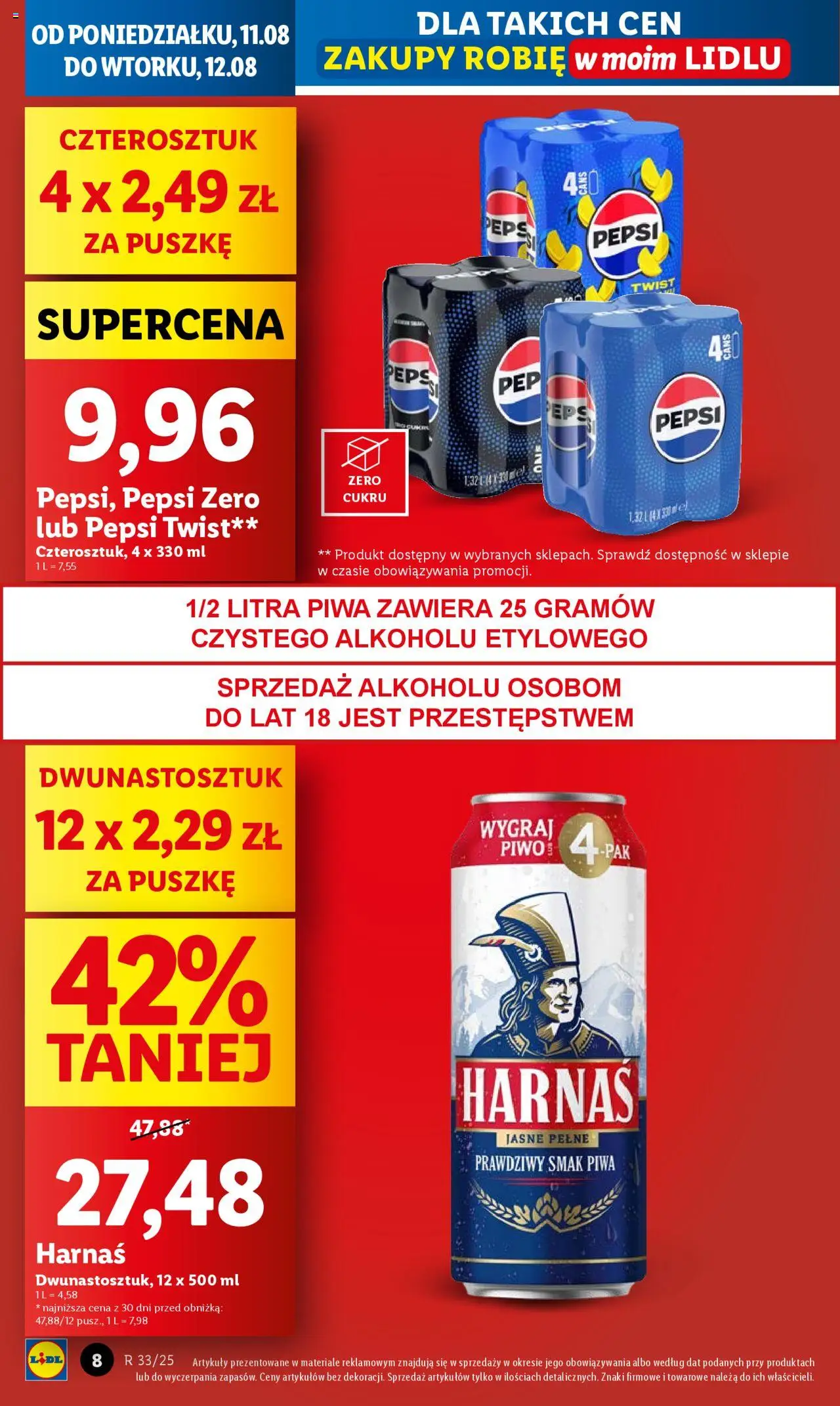 LIDL gazetka ważna od 11.08.2025 do 12.08.2025 strona 8