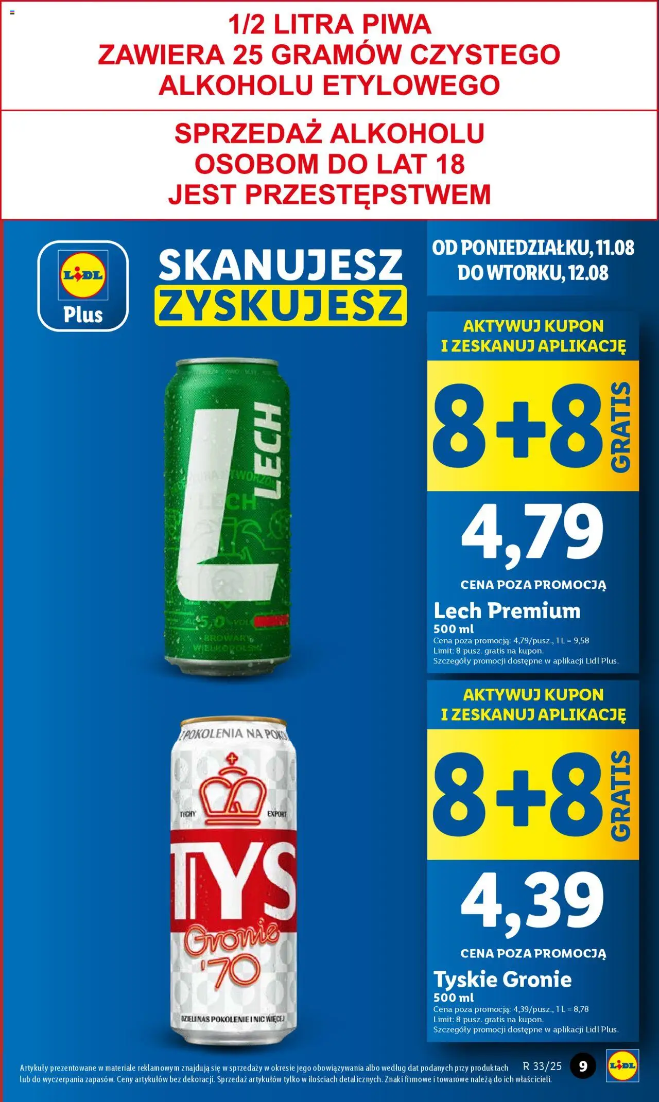 LIDL gazetka ważna od 11.08.2025 do 12.08.2025 strona 9