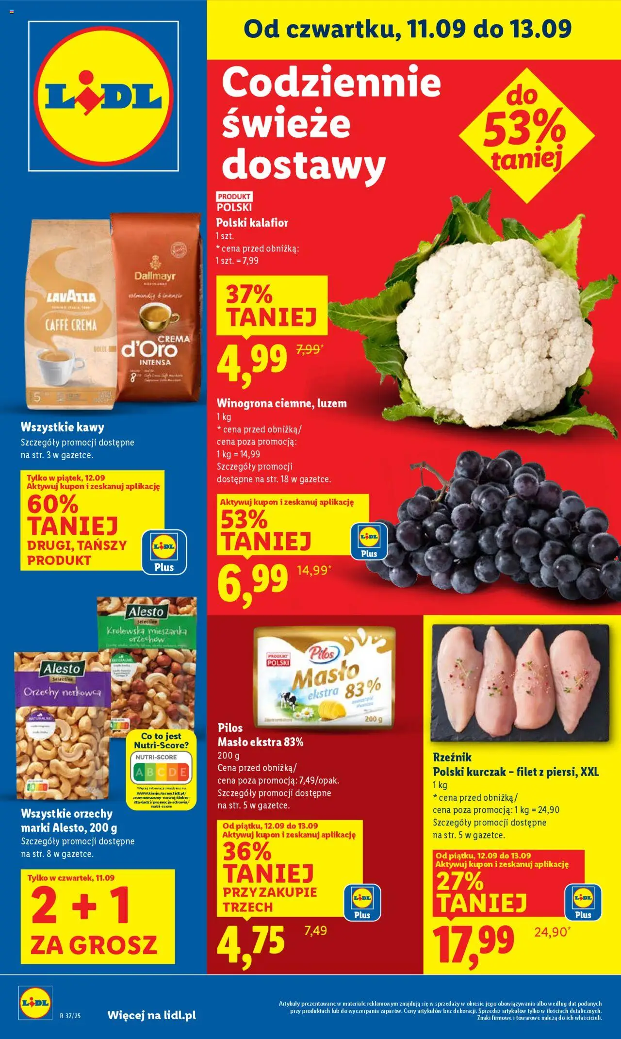 LIDL gazetka ważna od  11.09.2025 do  13.09.2025 strona 1