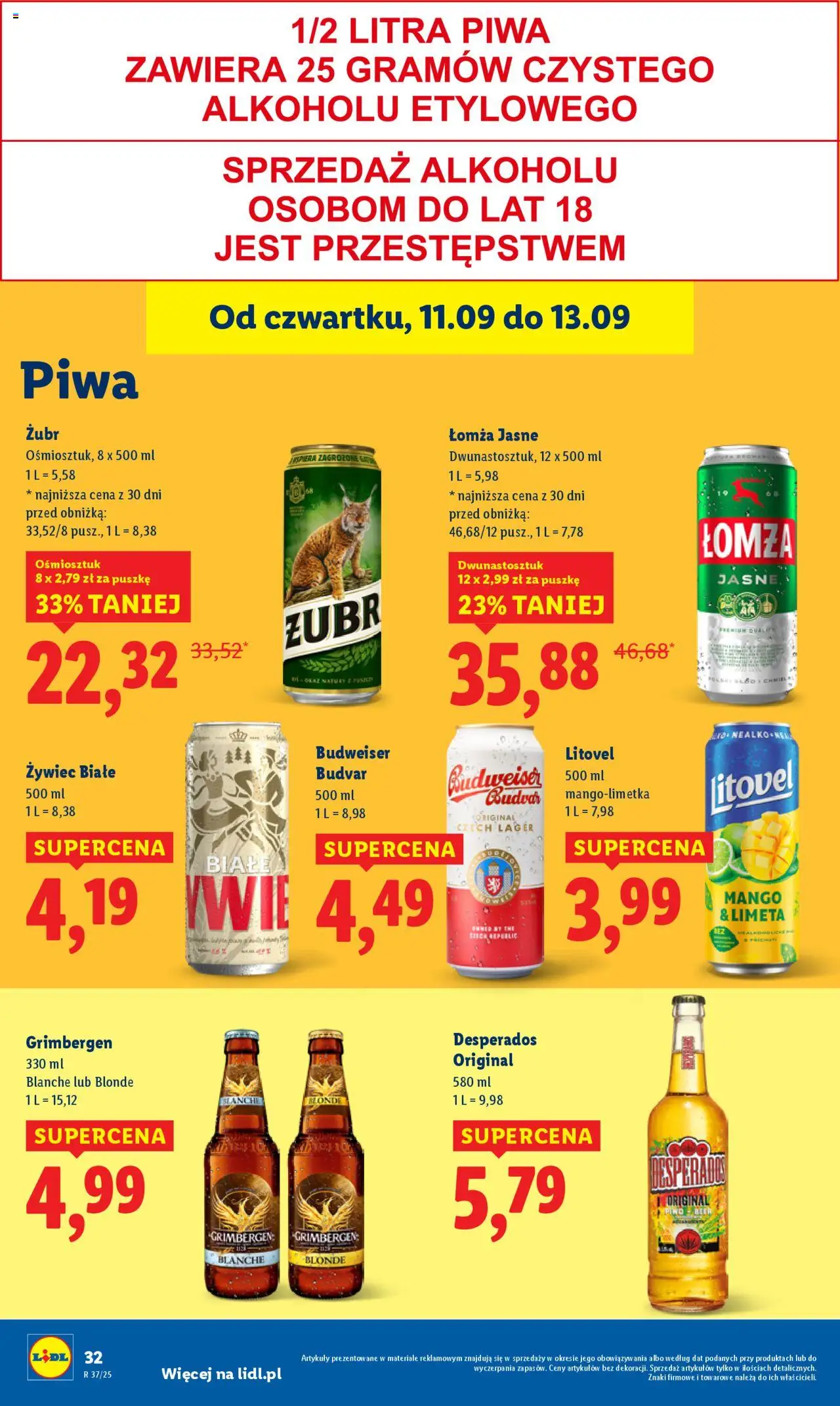 LIDL gazetka ważna od  11.09.2025 do  13.09.2025 strona 35