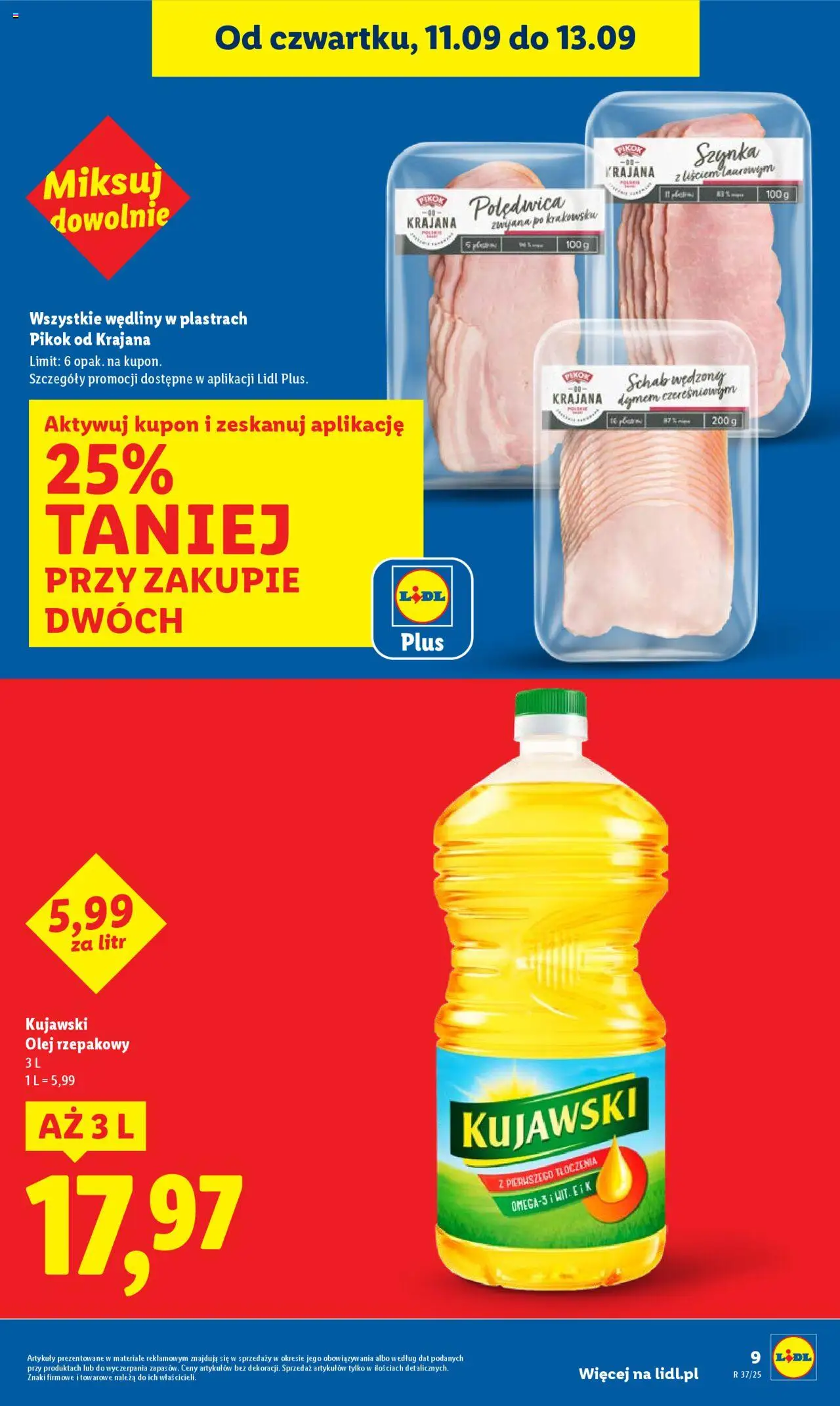 LIDL gazetka ważna od  11.09.2025 do  13.09.2025 strona 9