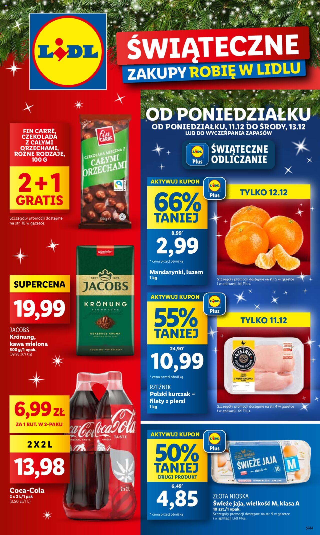 LIDL gazetka ważna od 11.12.2023 do 13.12.2023 strona 1