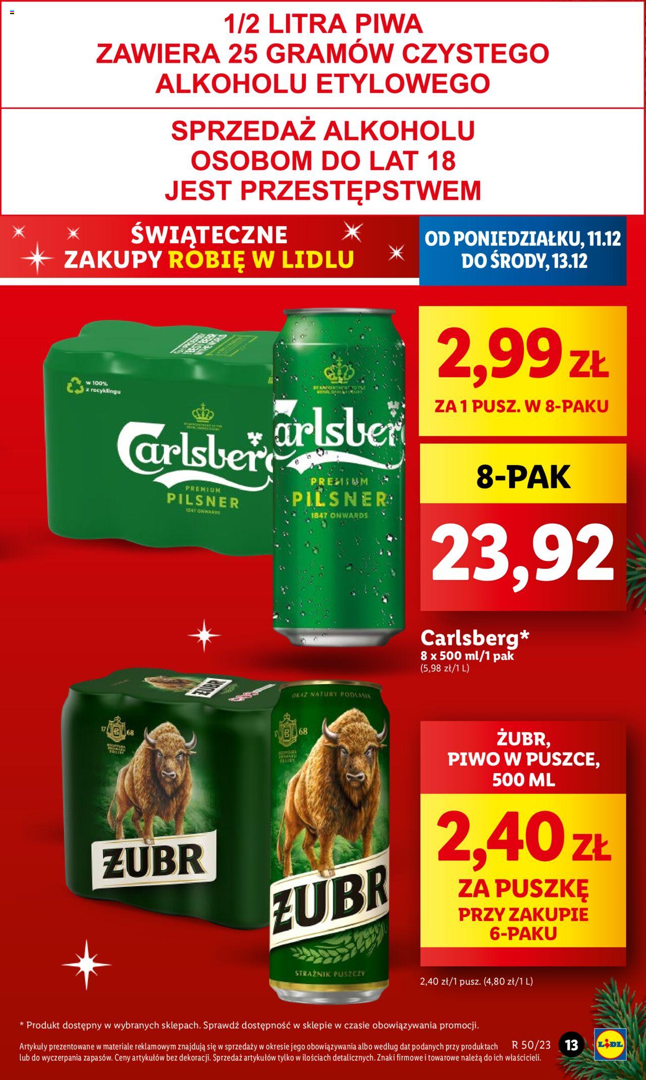 LIDL gazetka ważna od 11.12.2023 do 13.12.2023 strona 15