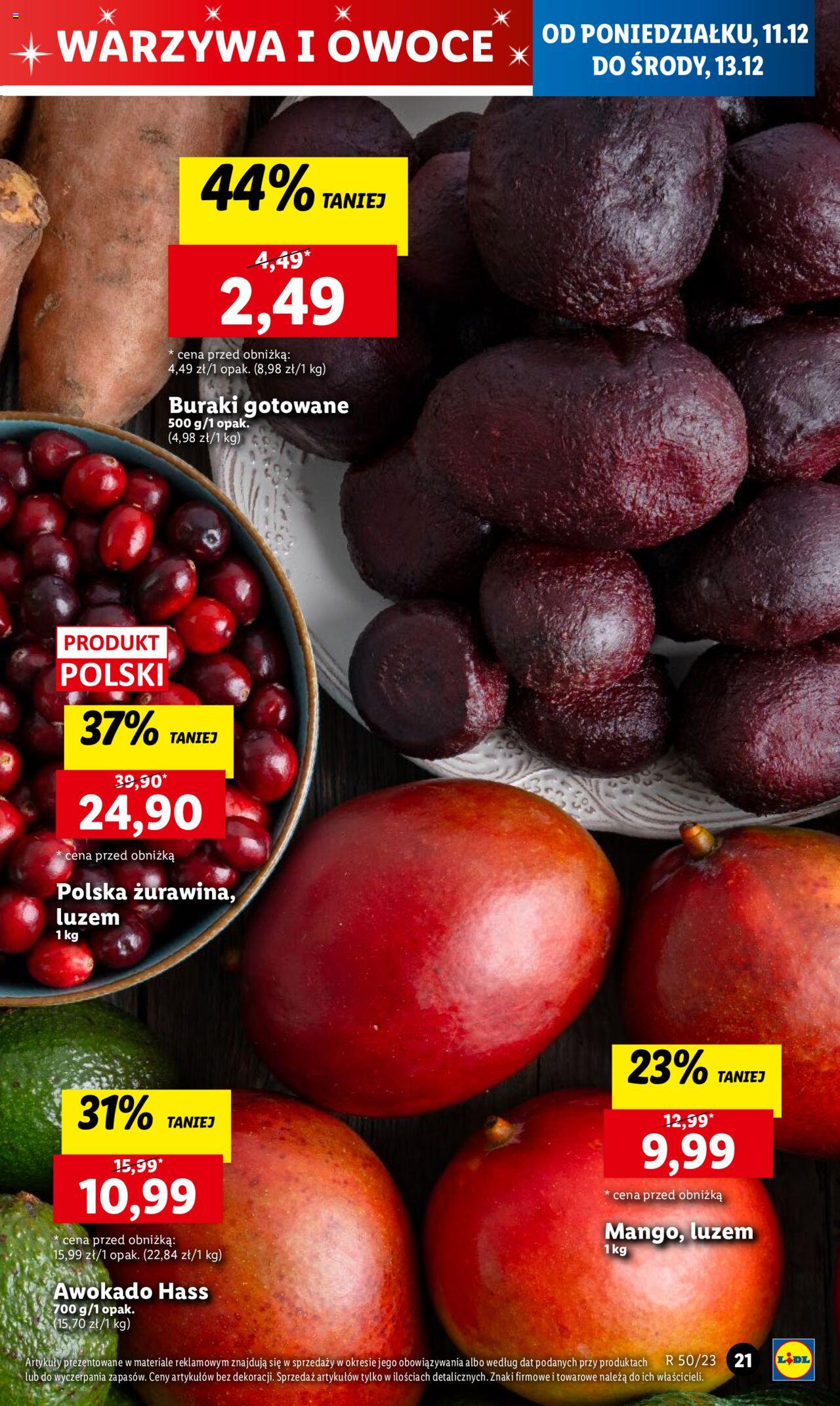 LIDL gazetka ważna od 11.12.2023 do 13.12.2023 strona 23