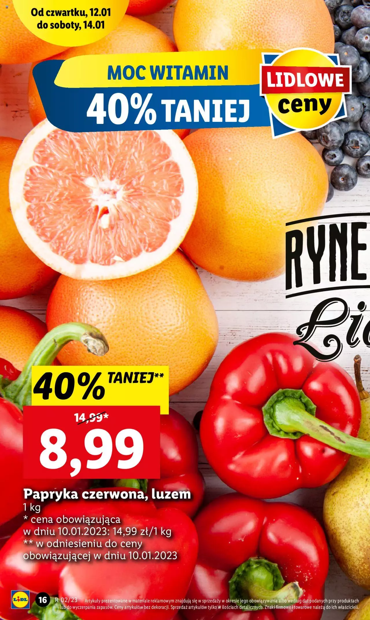 Lidl gazetka ważna od 12.01.2023 do 14.01.2023 strona 16