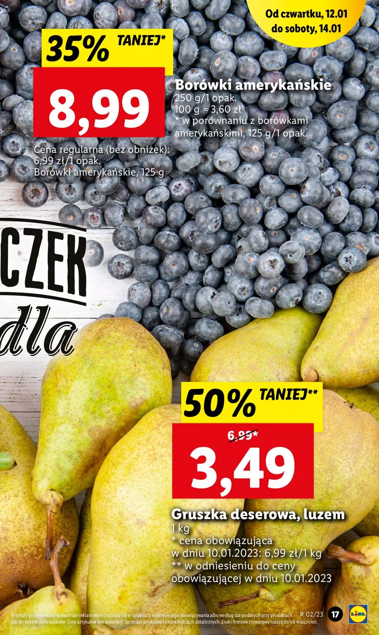 Lidl gazetka ważna od 12.01.2023 do 14.01.2023 strona 17