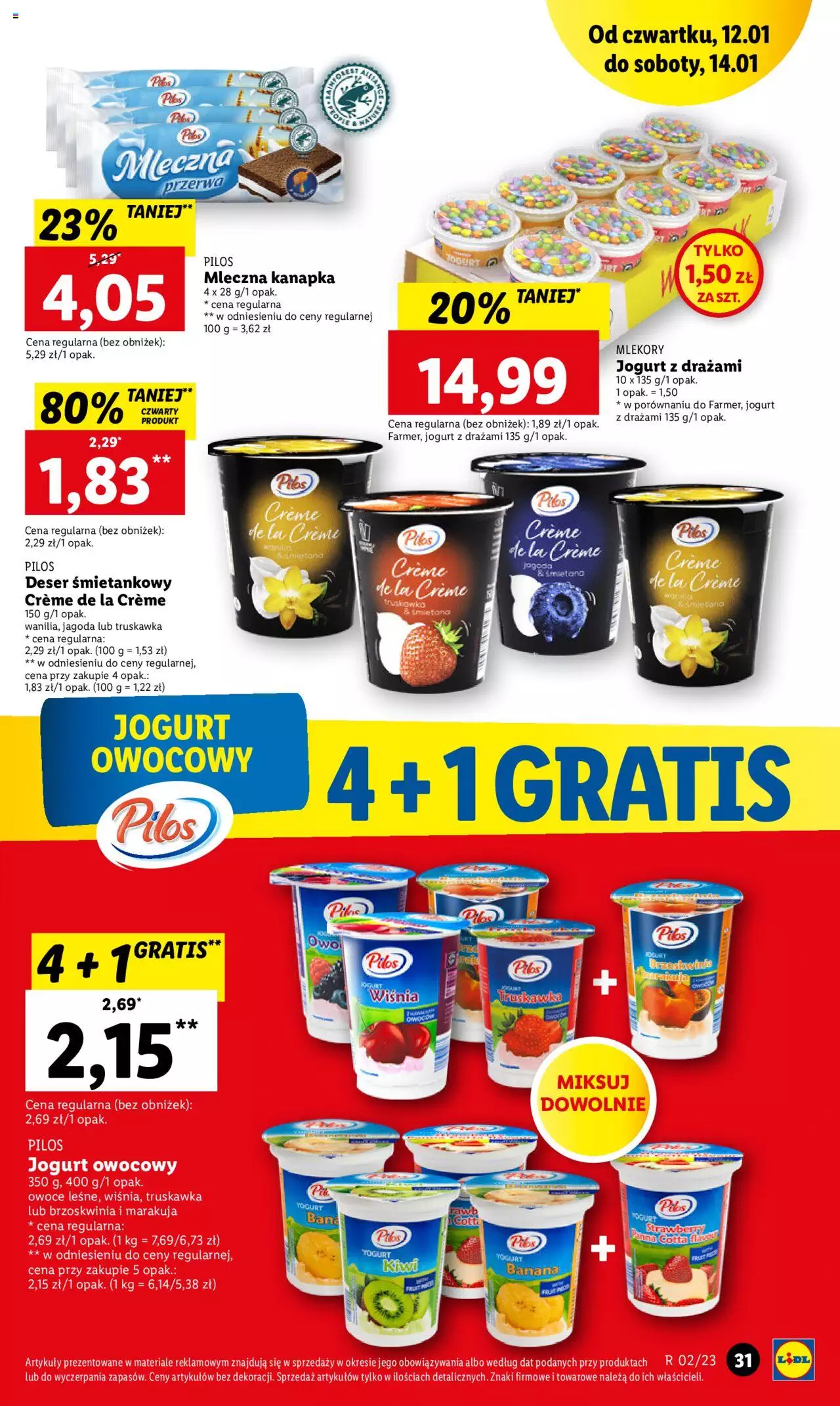 Lidl gazetka ważna od 12.01.2023 do 14.01.2023 strona 33
