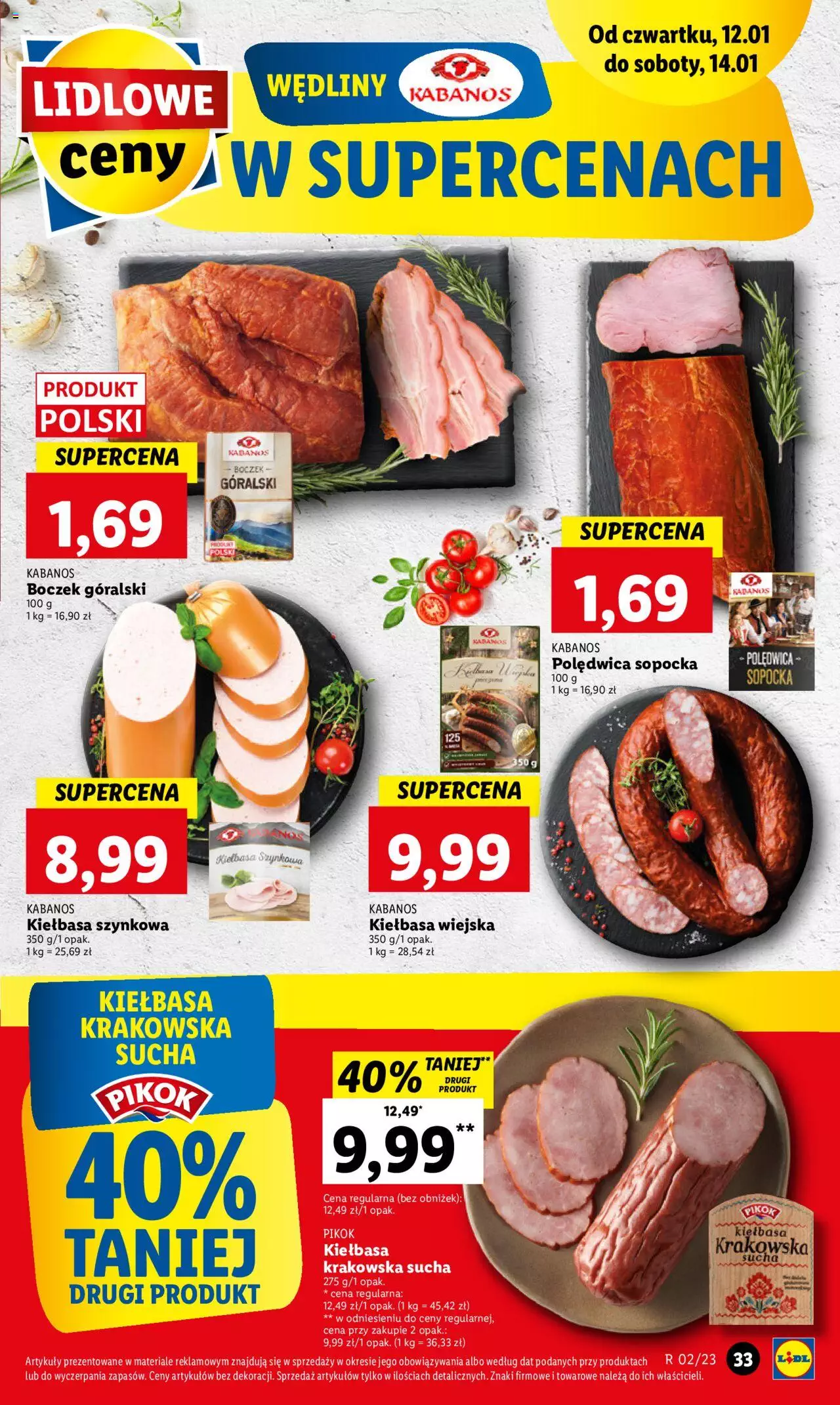 Lidl gazetka ważna od 12.01.2023 do 14.01.2023 strona 35