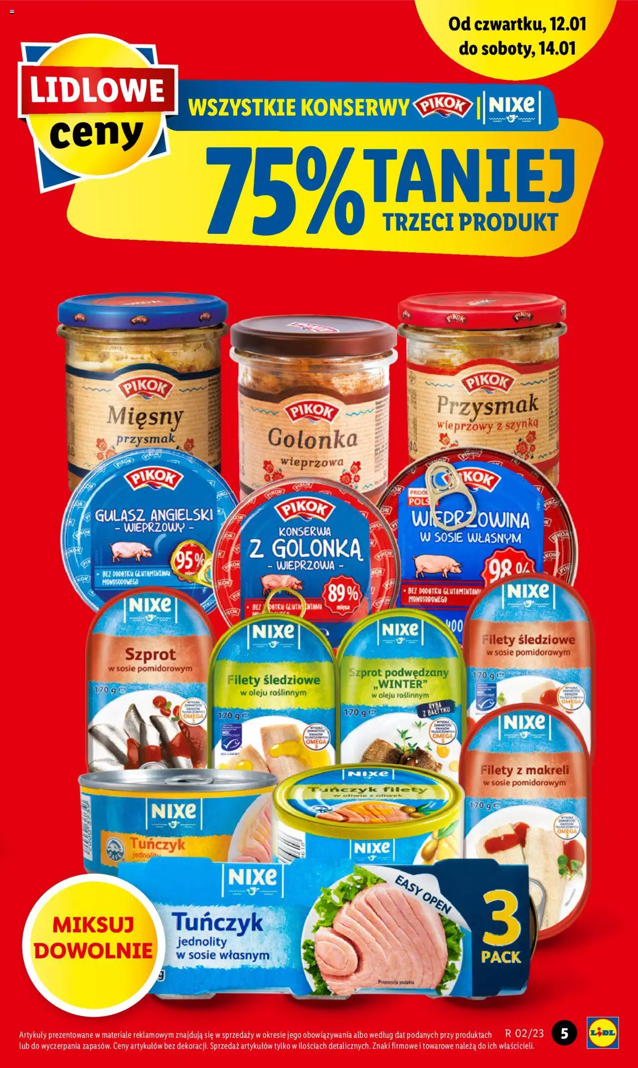 Lidl gazetka ważna od 12.01.2023 do 14.01.2023 strona 5