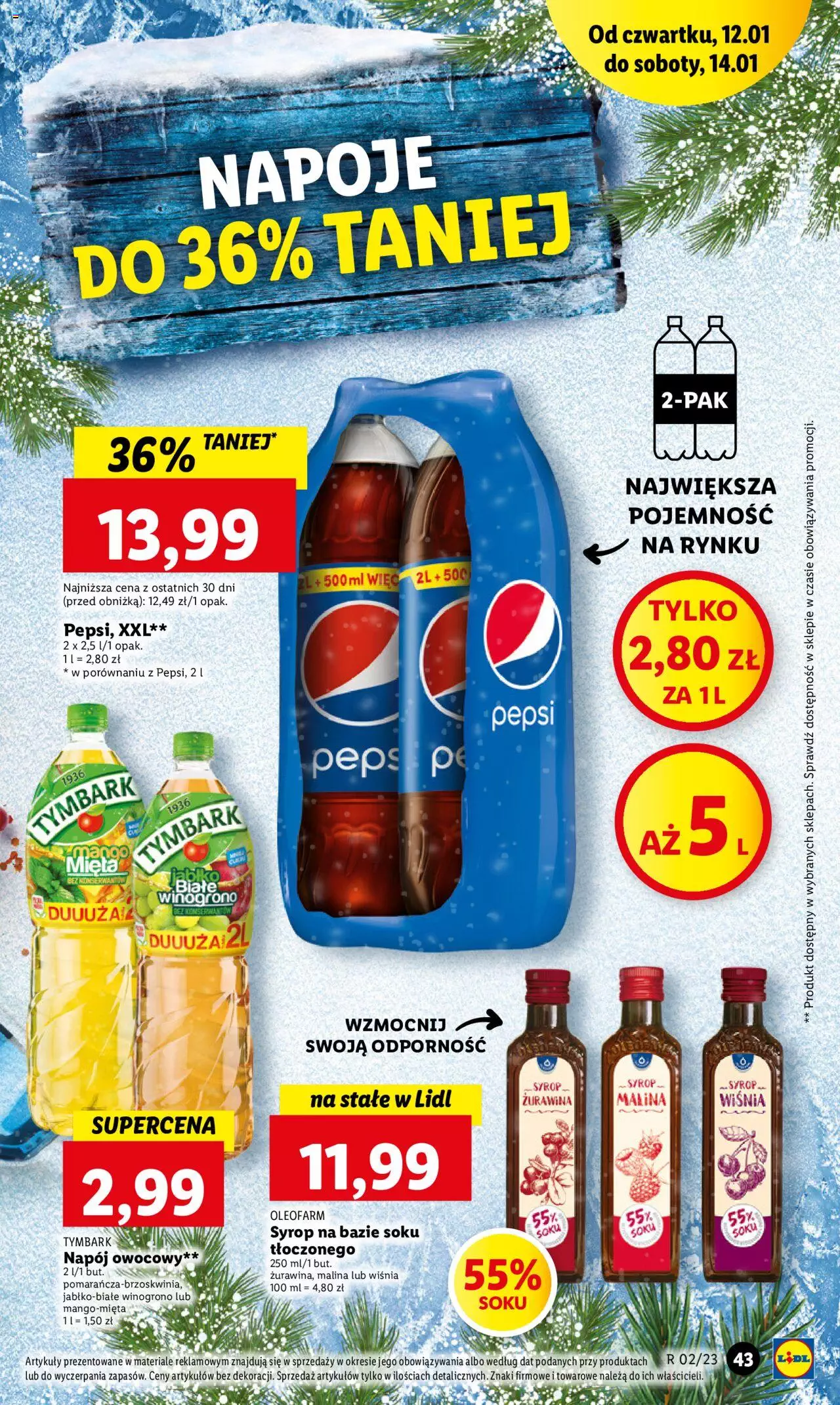 Lidl gazetka ważna od 12.01.2023 do 14.01.2023 strona 45