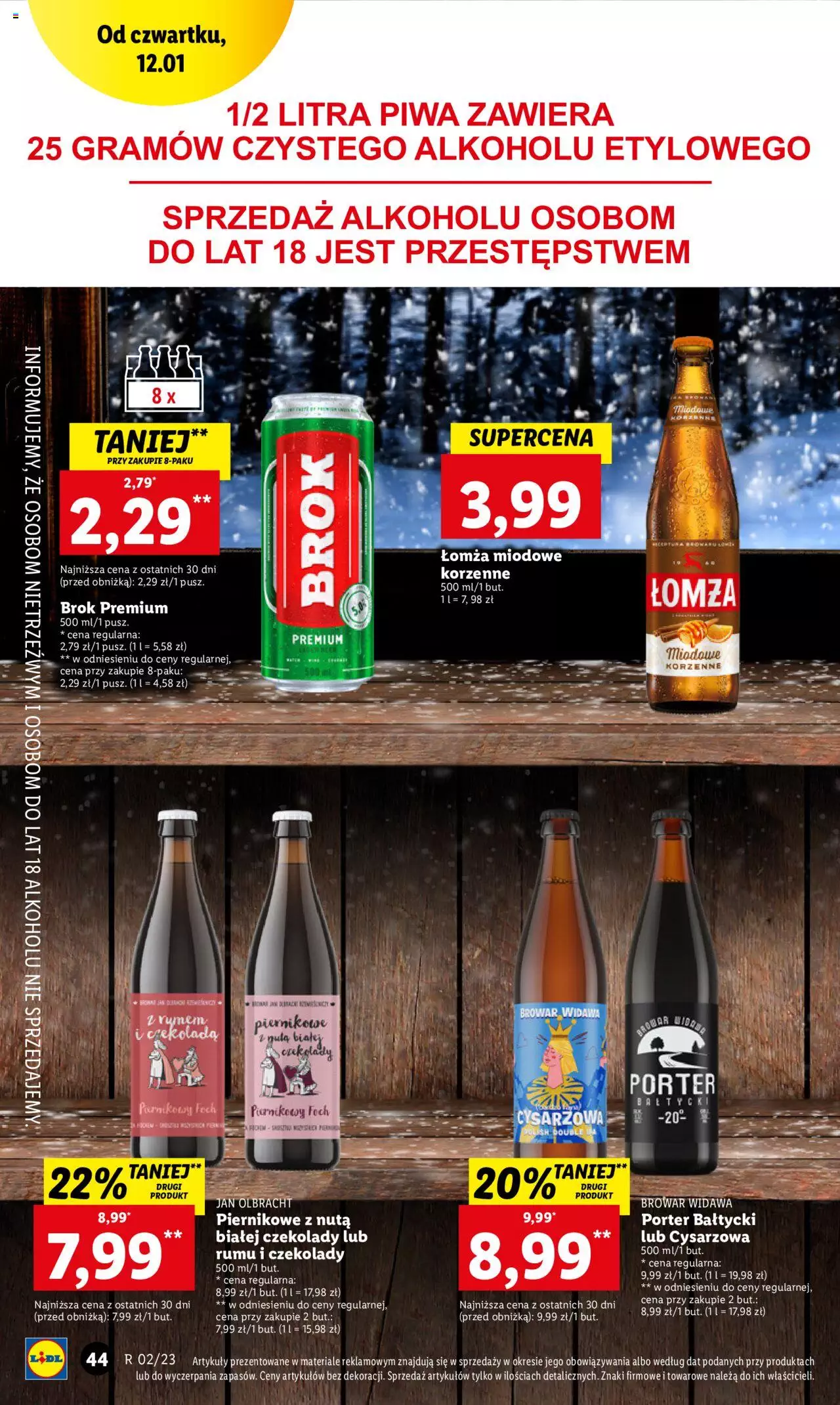 Lidl gazetka ważna od 12.01.2023 do 14.01.2023 strona 46
