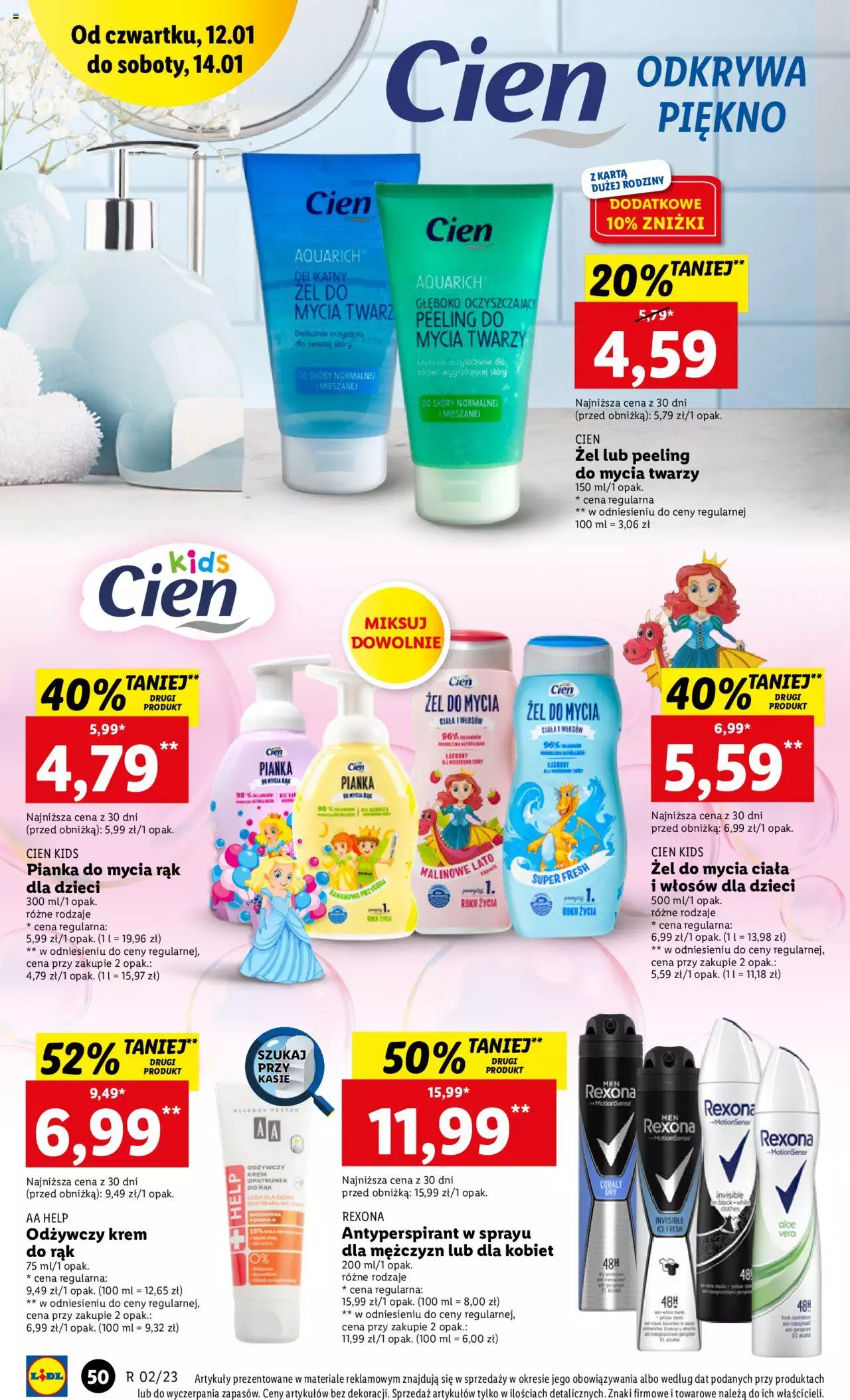 Lidl gazetka ważna od 12.01.2023 do 14.01.2023 strona 52