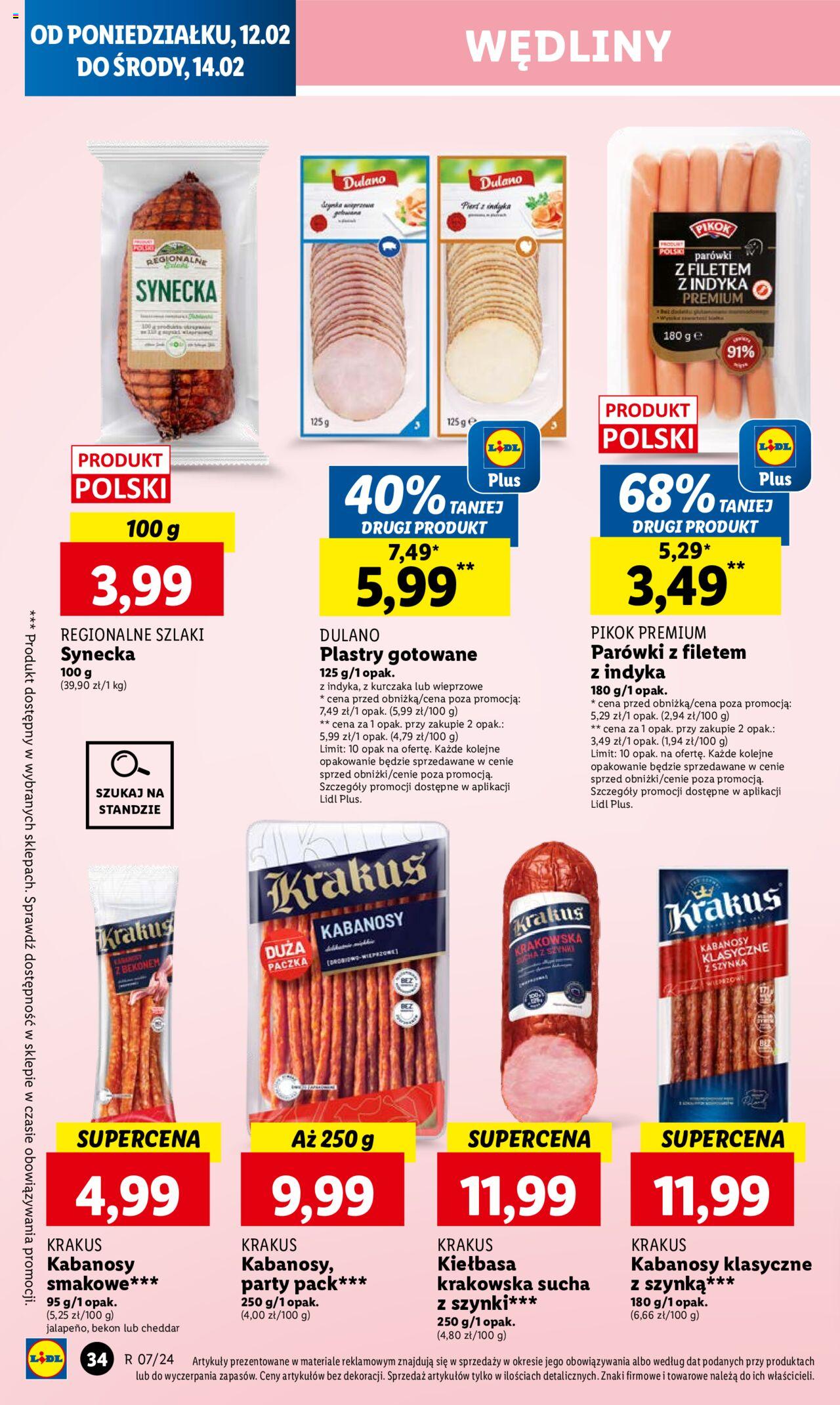 LIDL gazetka ważna od 12.02.2024 do 14.02.2024 strona 34