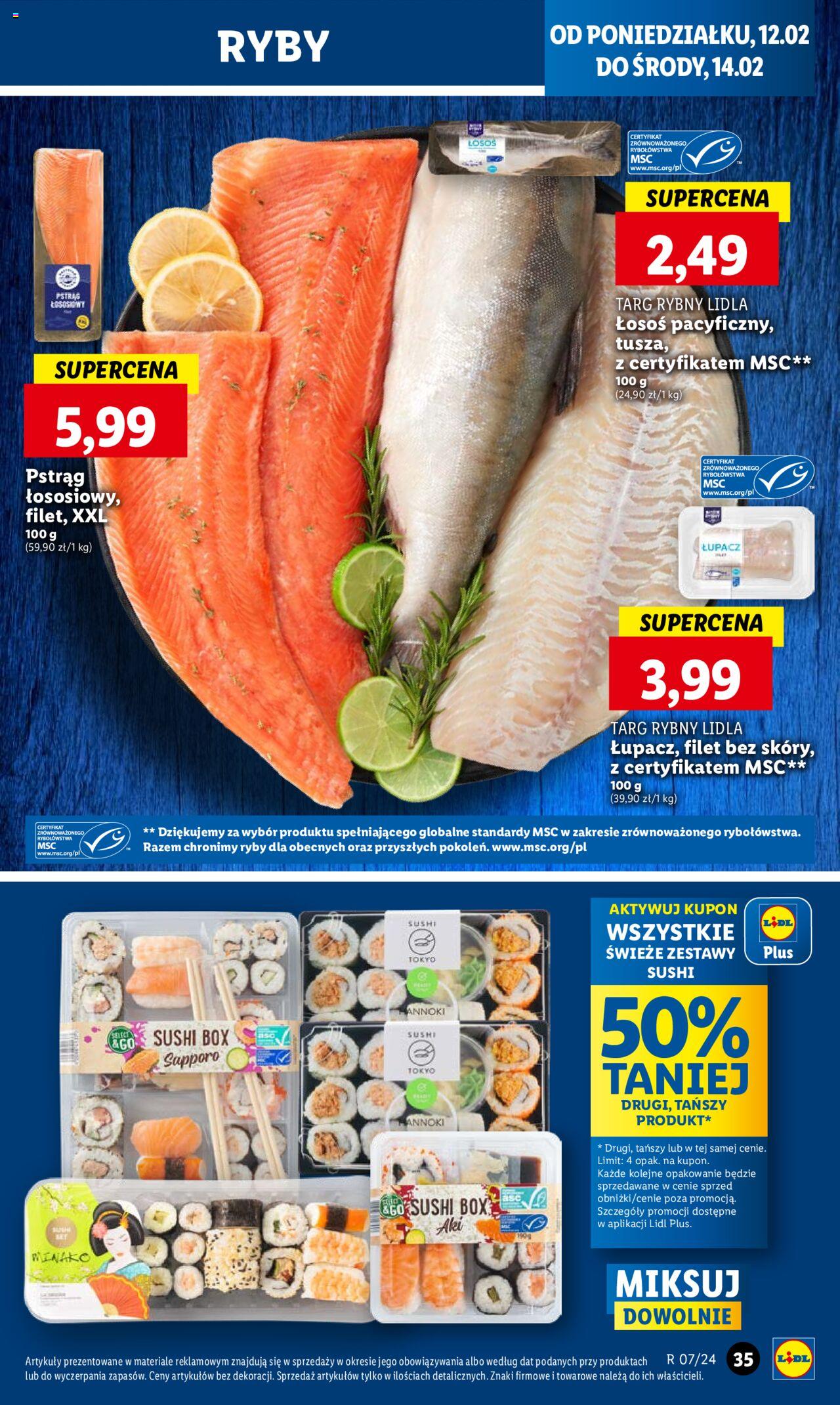 LIDL gazetka ważna od 12.02.2024 do 14.02.2024 strona 35