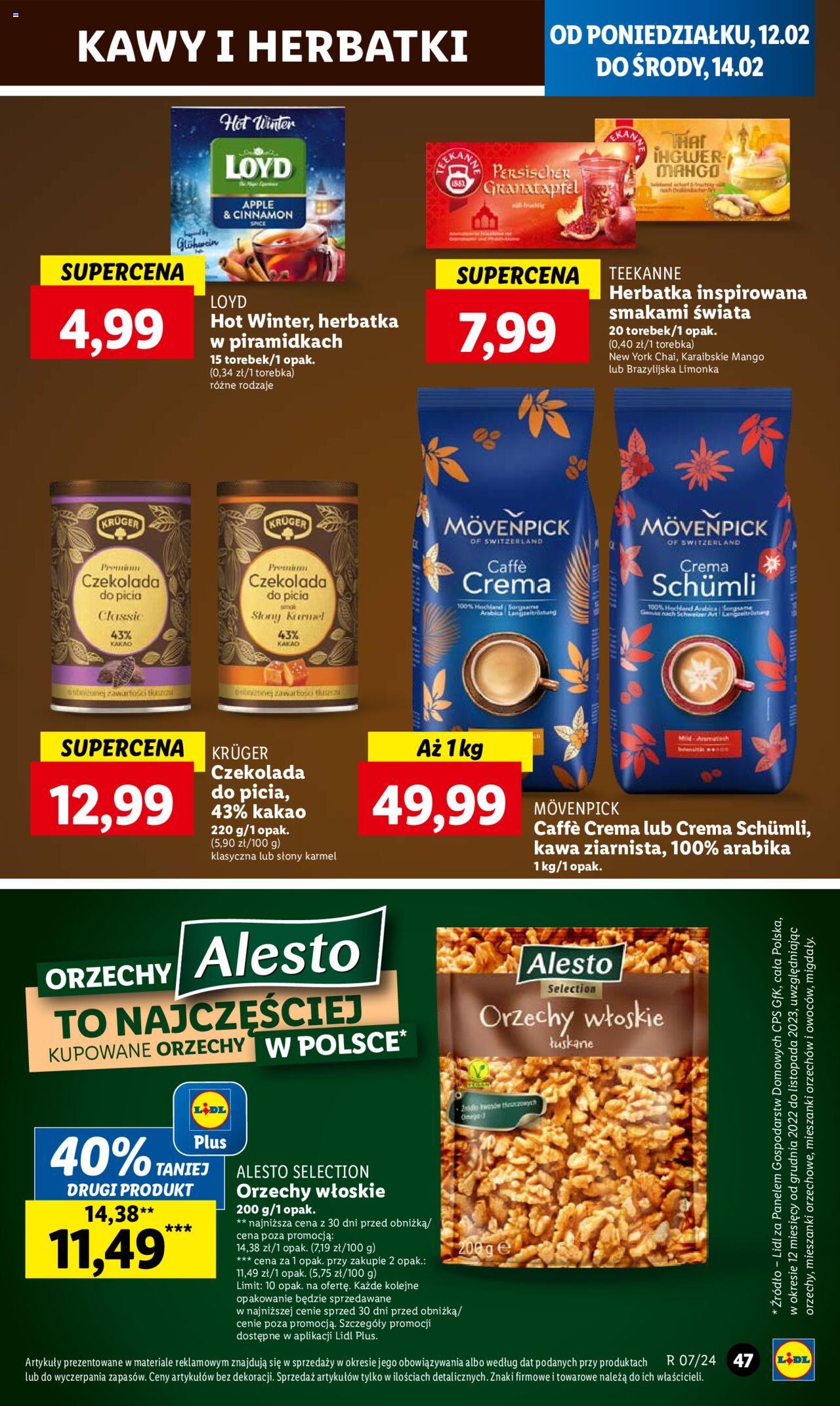 LIDL gazetka ważna od 12.02.2024 do 14.02.2024 strona 47