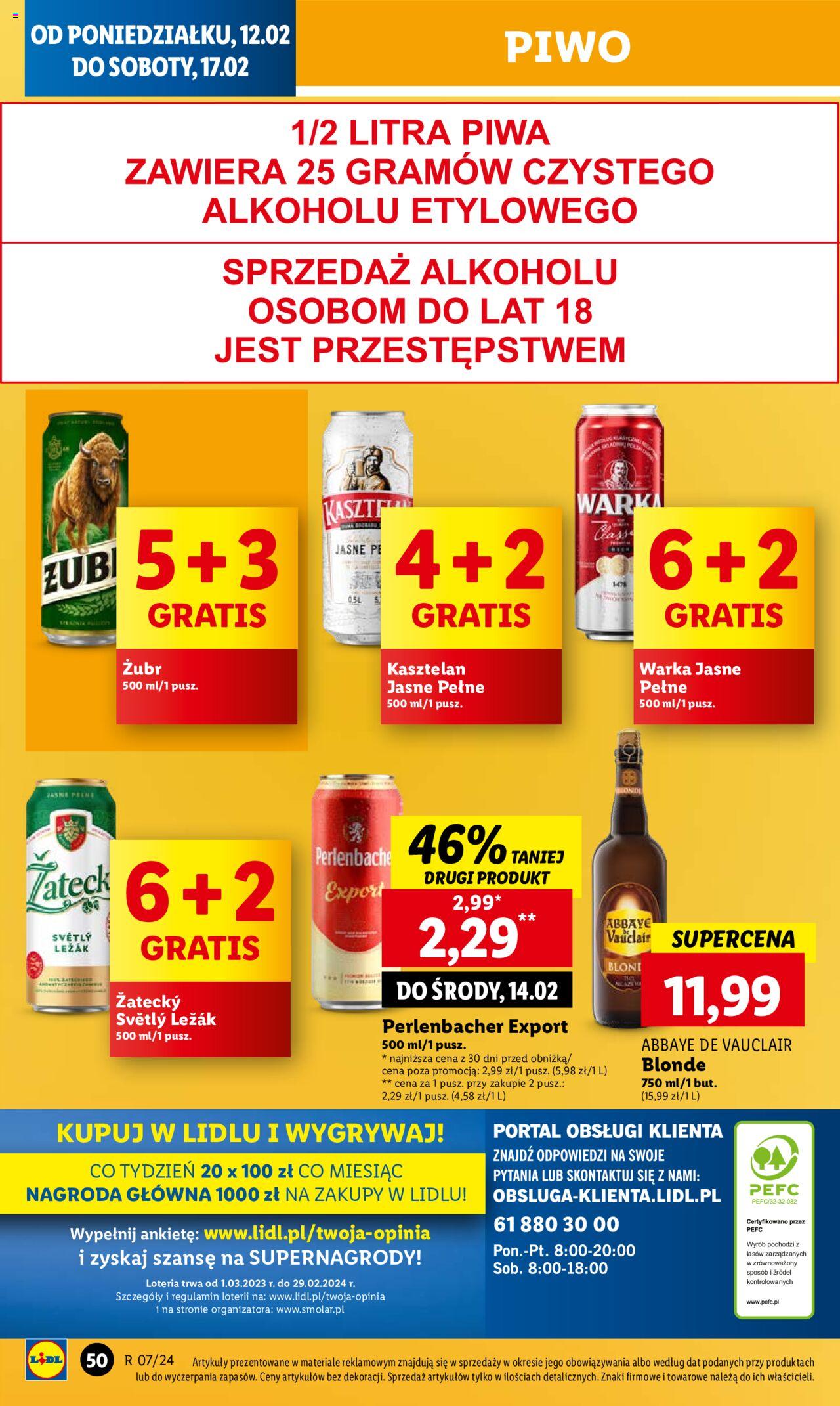 LIDL gazetka ważna od 12.02.2024 do 14.02.2024 strona 50