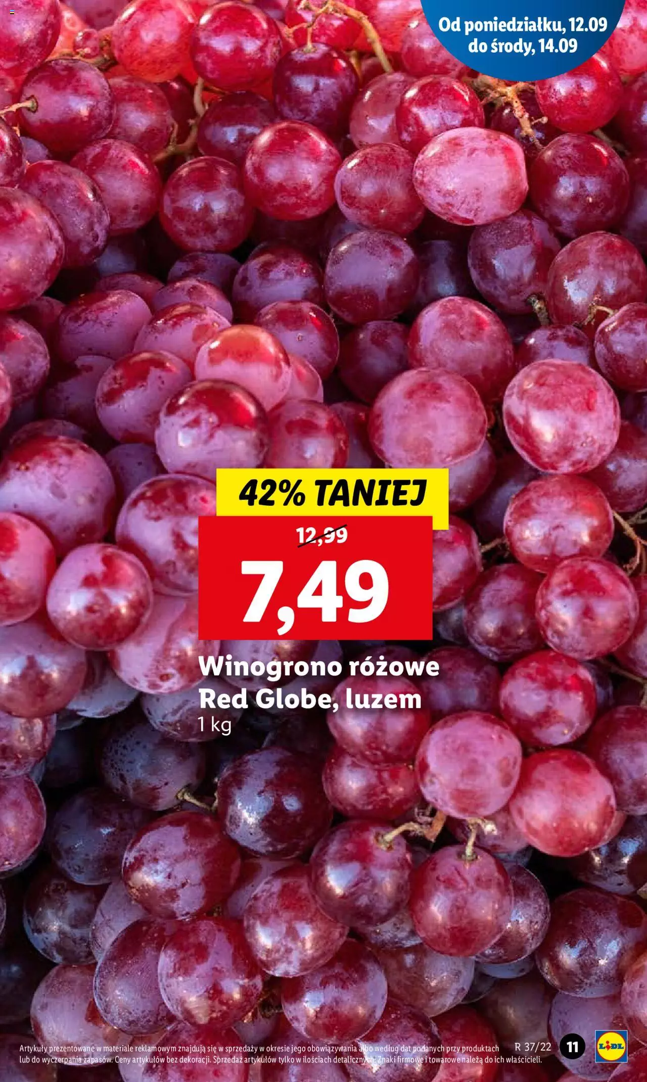 Lidl gazetka ważna od 12.09.2022 do 14.09.2022 strona 11