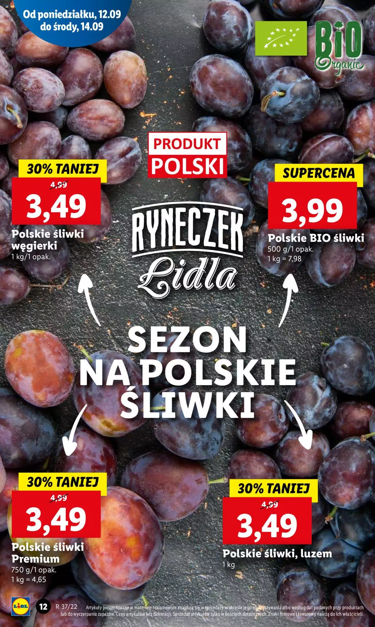 Lidl gazetka ważna od 12.09.2022 do 14.09.2022 strona 12