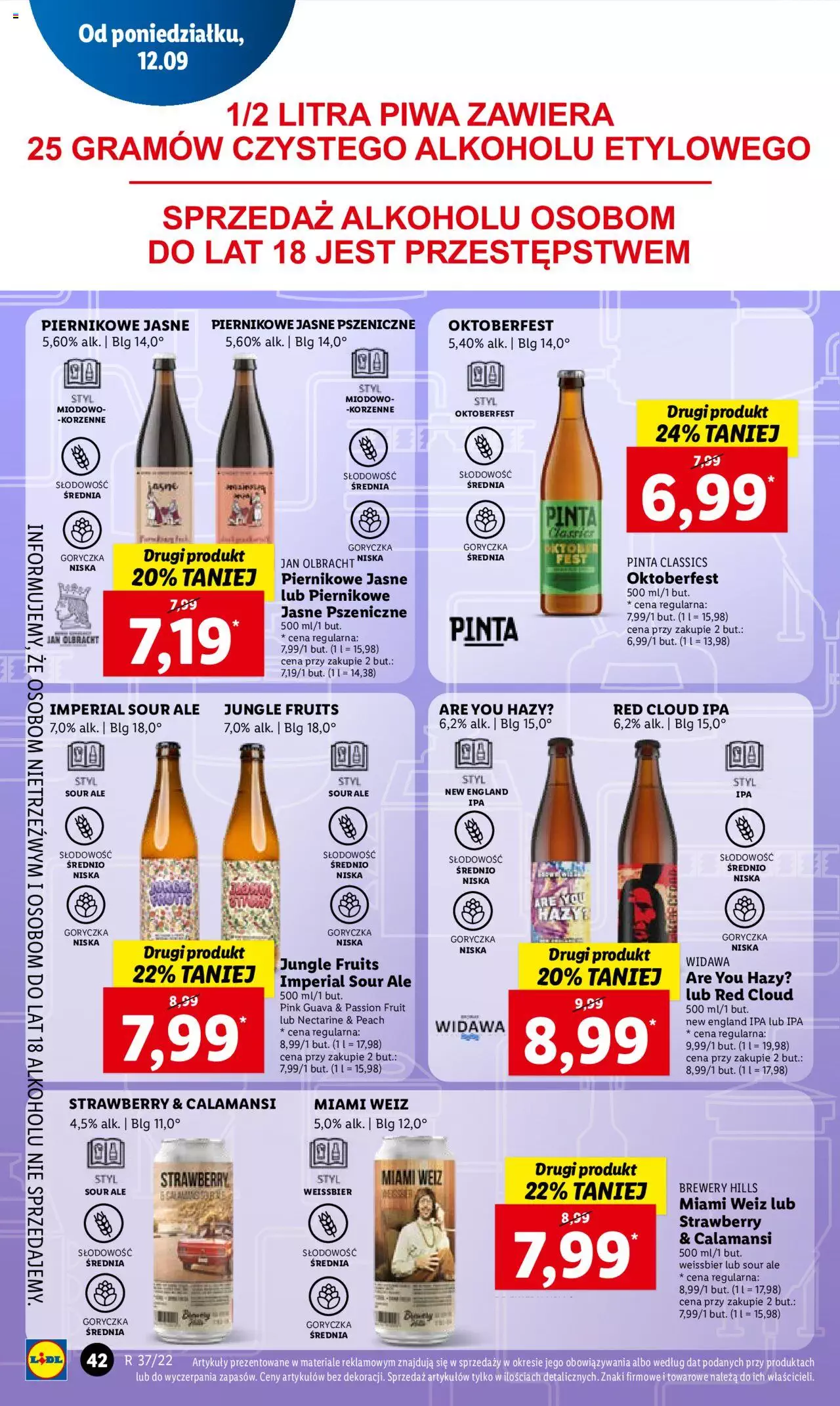 Lidl gazetka ważna od 12.09.2022 do 14.09.2022 strona 44