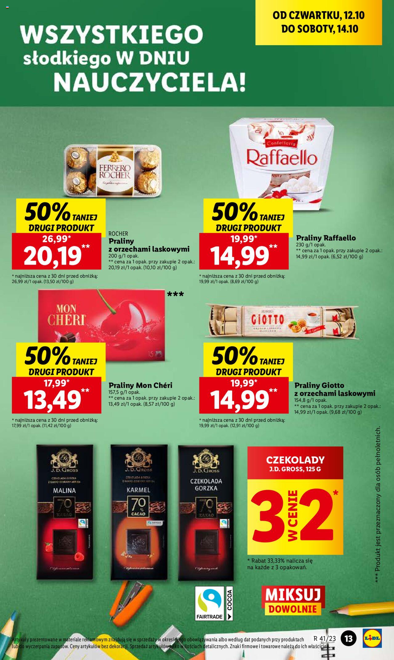 LIDL gazetka ważna od 12.10.2023 do  14.10.2023 strona 23