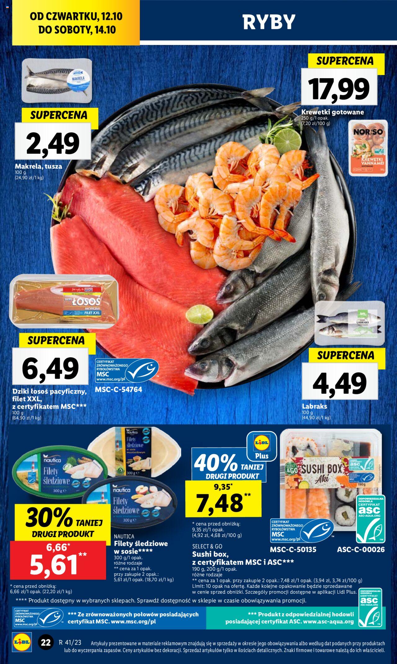 LIDL gazetka ważna od 12.10.2023 do  14.10.2023 strona 32