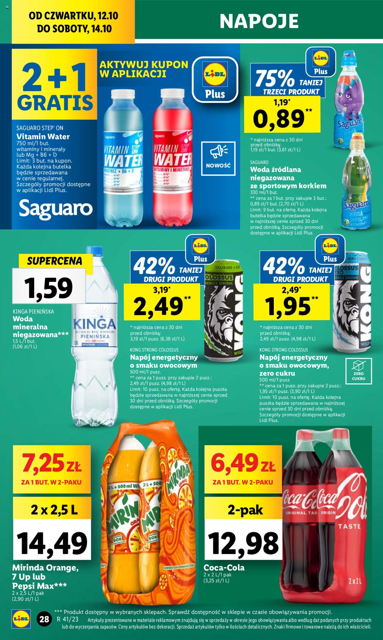 LIDL gazetka ważna od 12.10.2023 do  14.10.2023 strona 38