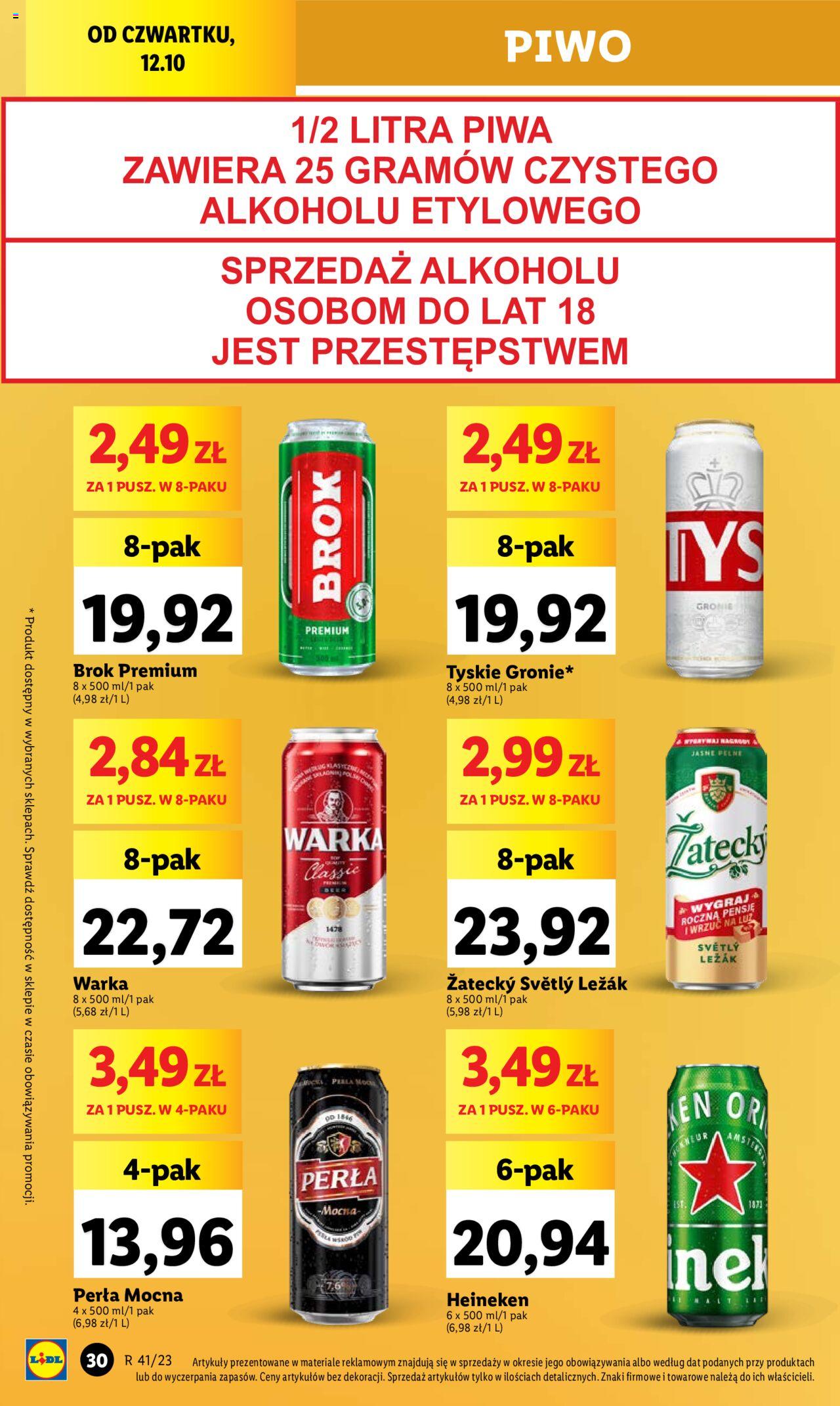 LIDL gazetka ważna od 12.10.2023 do  14.10.2023 strona 40