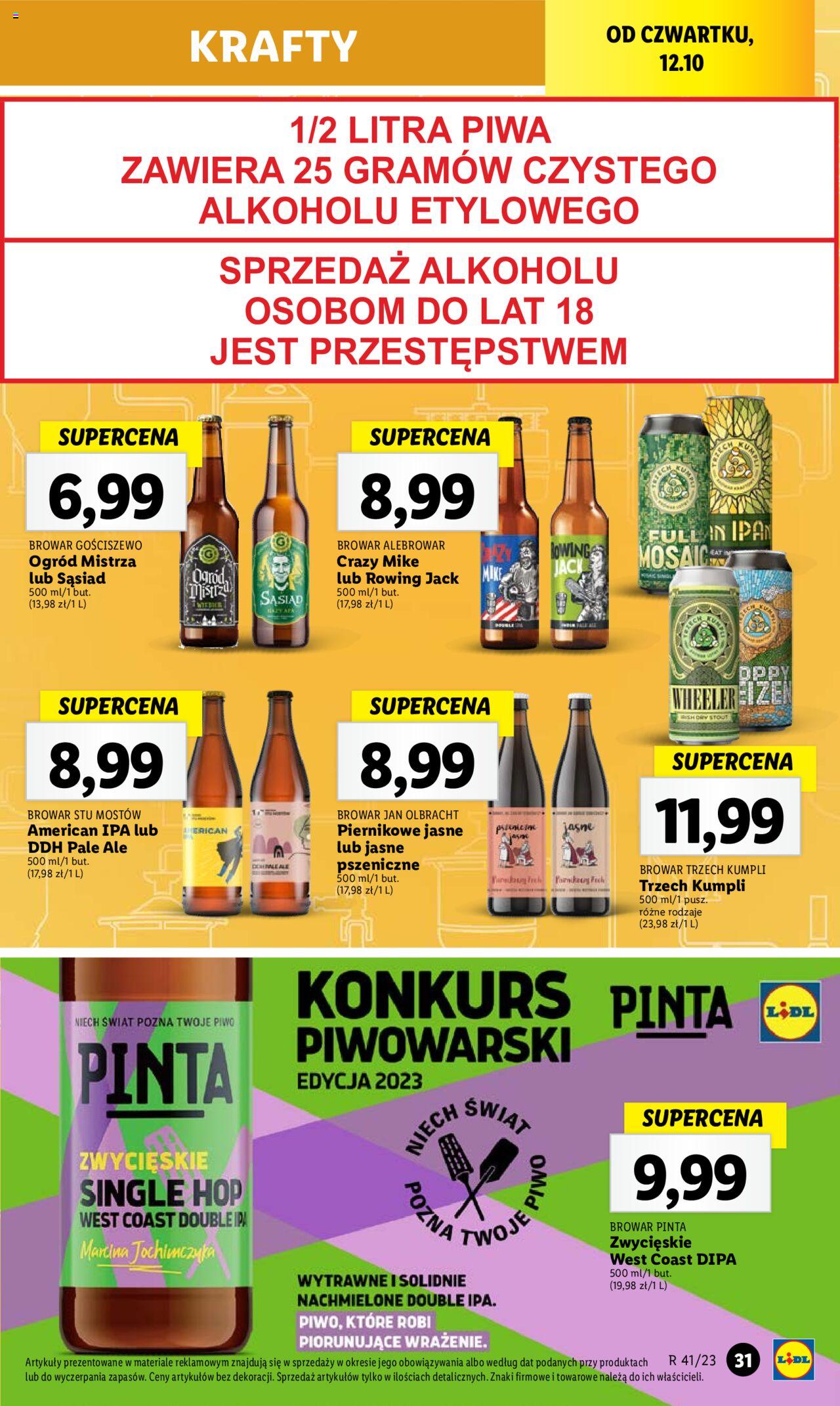 LIDL gazetka ważna od 12.10.2023 do  14.10.2023 strona 41