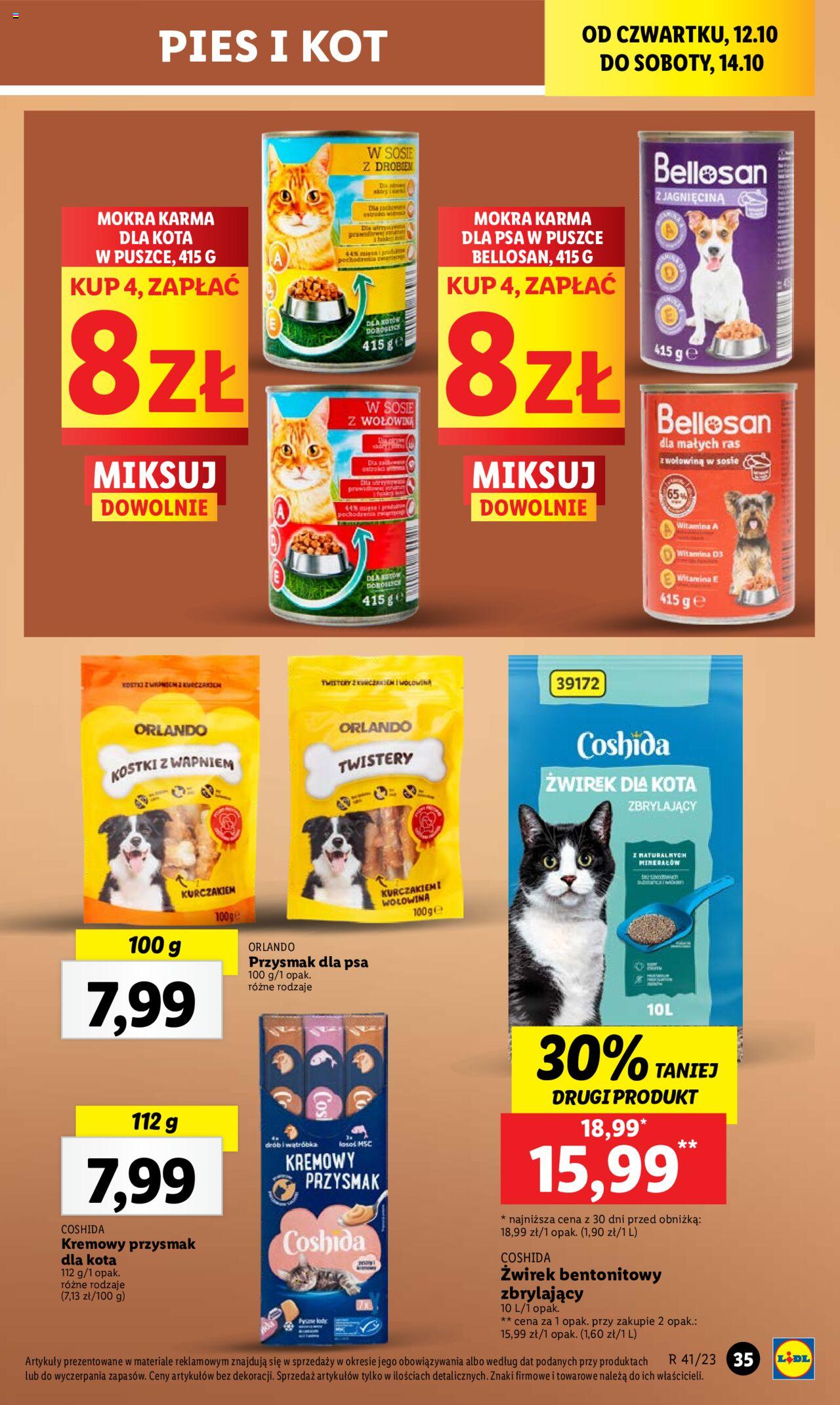 LIDL gazetka ważna od 12.10.2023 do  14.10.2023 strona 45
