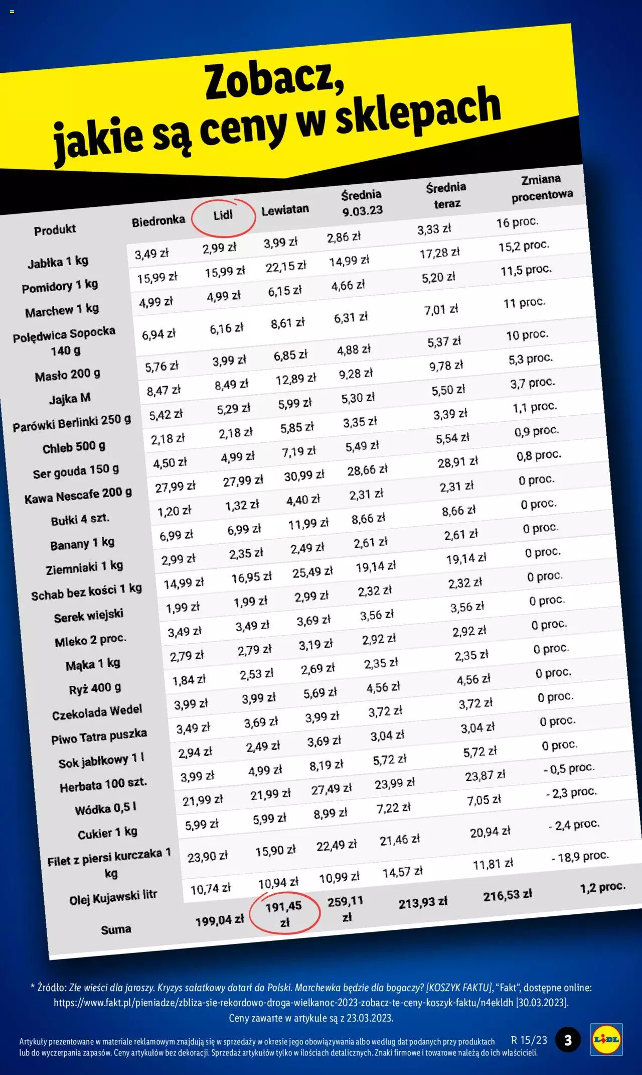 LIDL gazetka ważna  od 13.04.2023 do 15.04.2023 strona 3