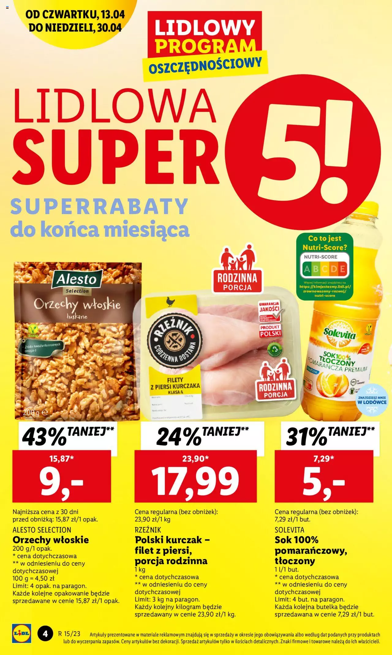 LIDL gazetka ważna  od 13.04.2023 do 15.04.2023 strona 4