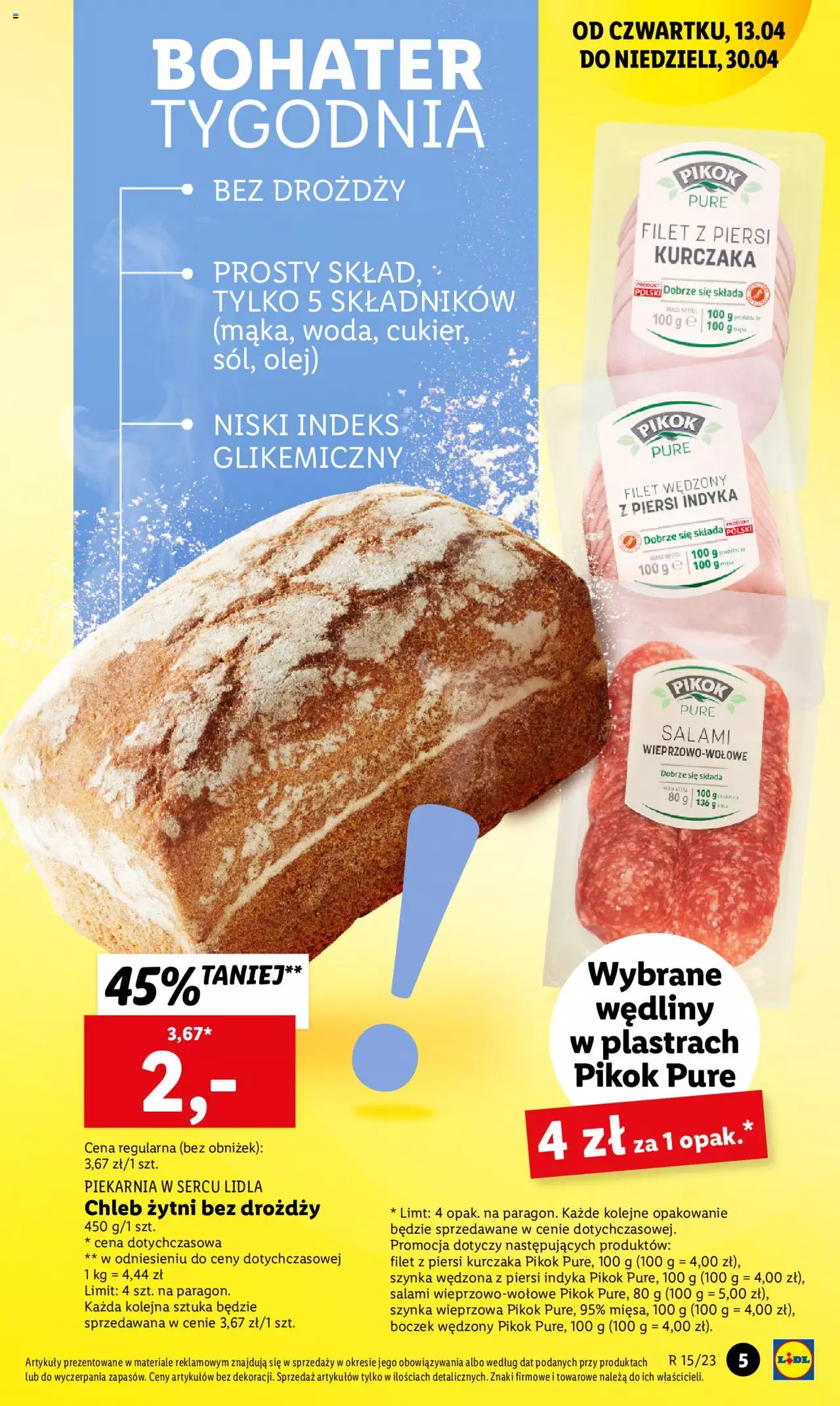 LIDL gazetka ważna  od 13.04.2023 do 15.04.2023 strona 5